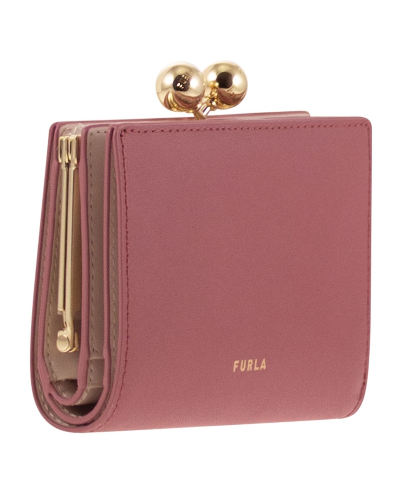 Furla Dots - Compact Wallet S - Pink