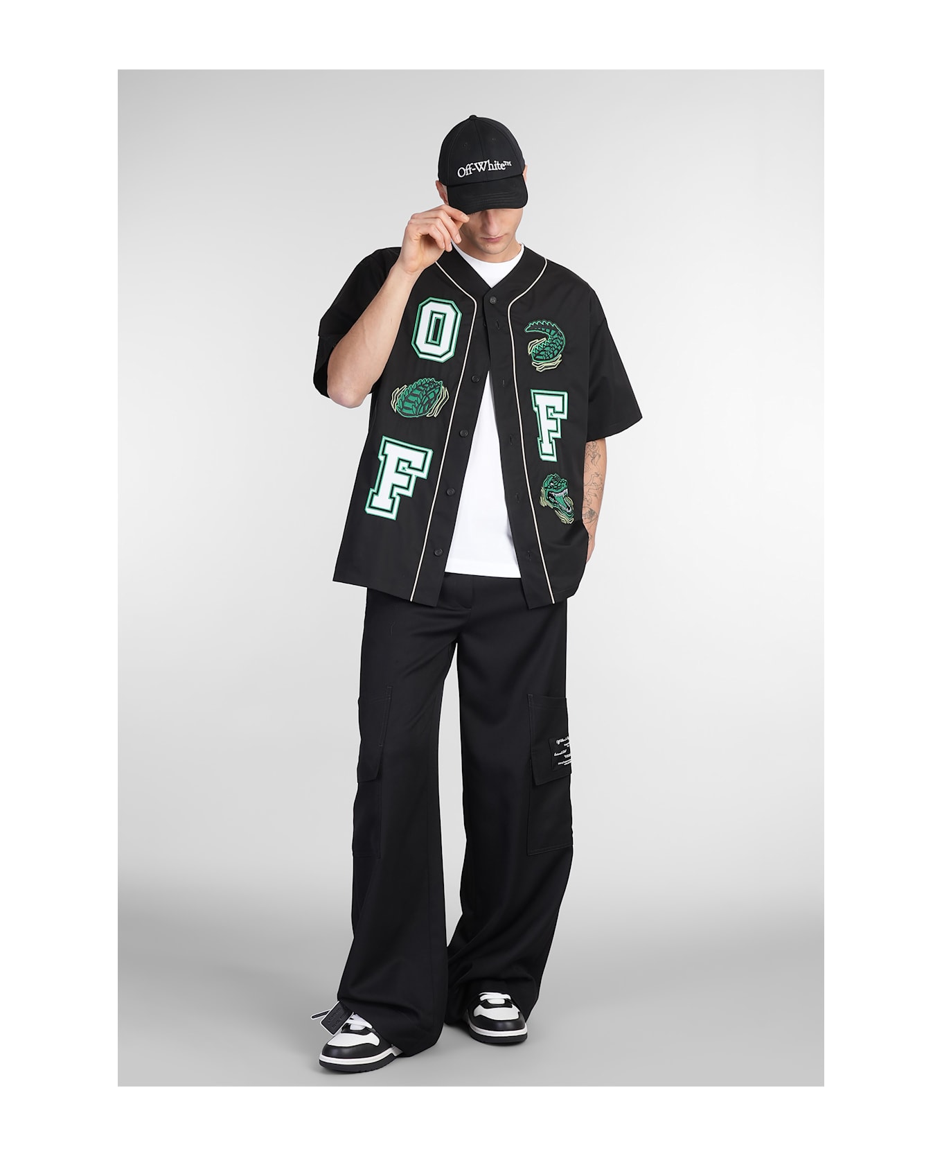 Off-White Shirt In Black Cotton - black