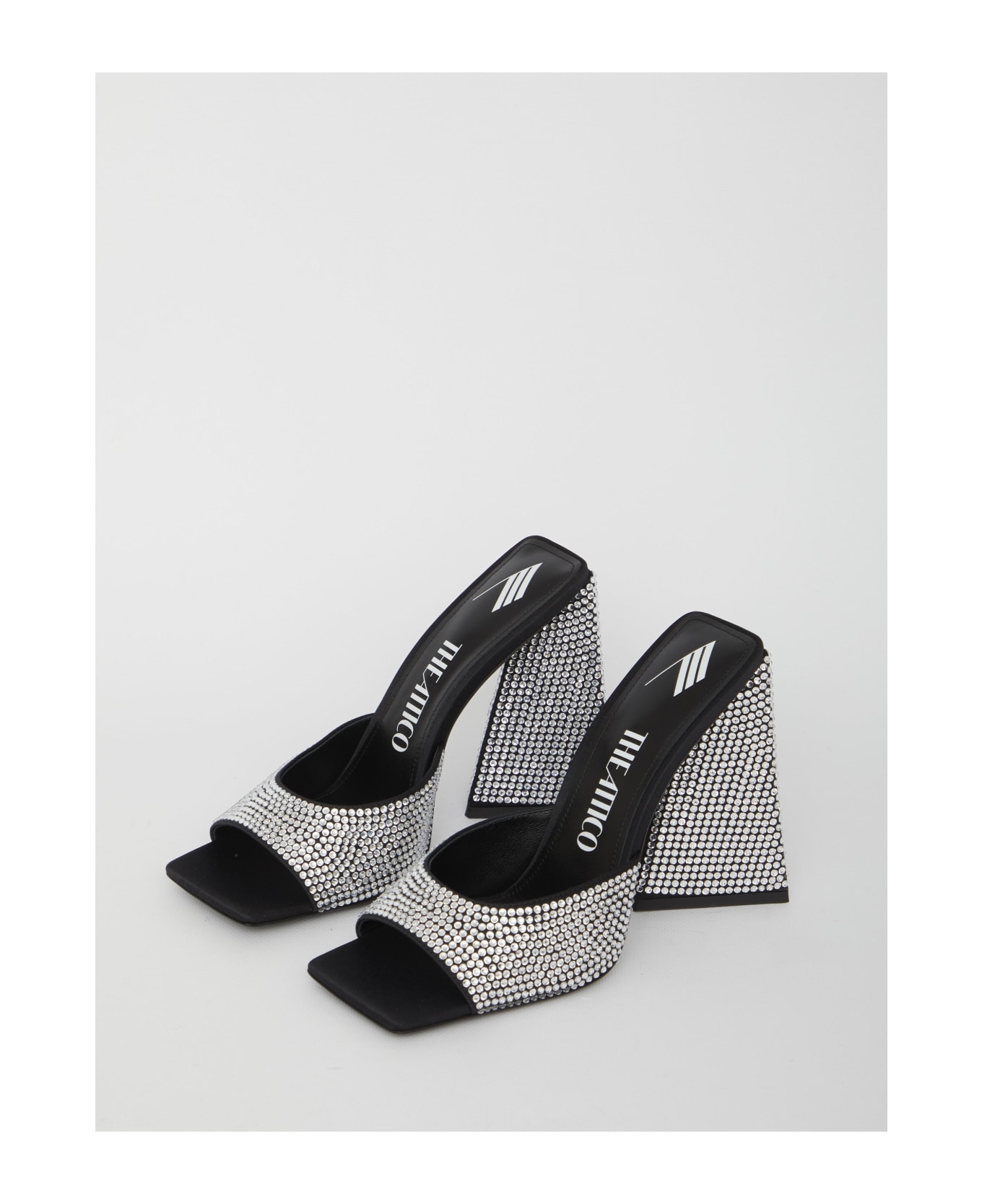 The Attico Devon Crystal Sandals - 212