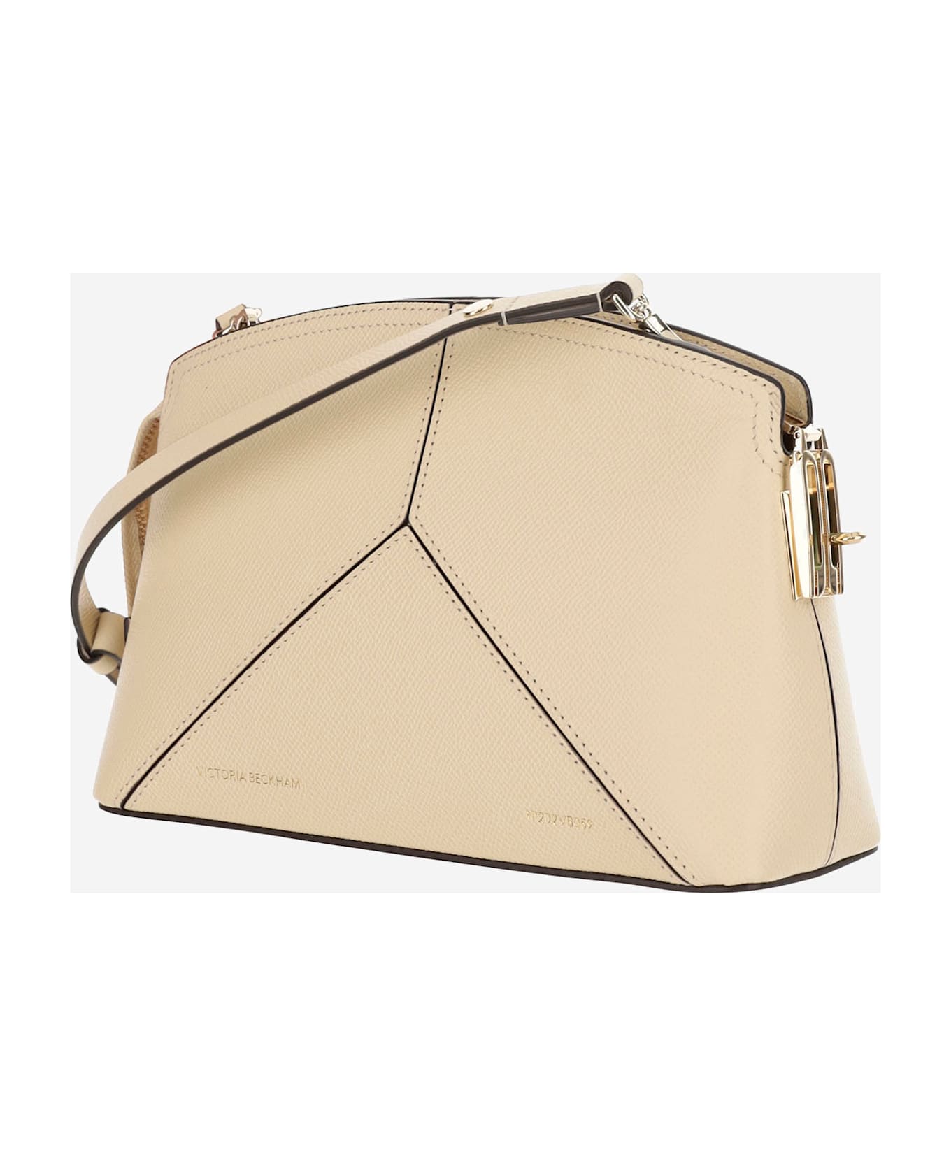 Victoria Beckham Victoria Leather Shoulder Bag - White