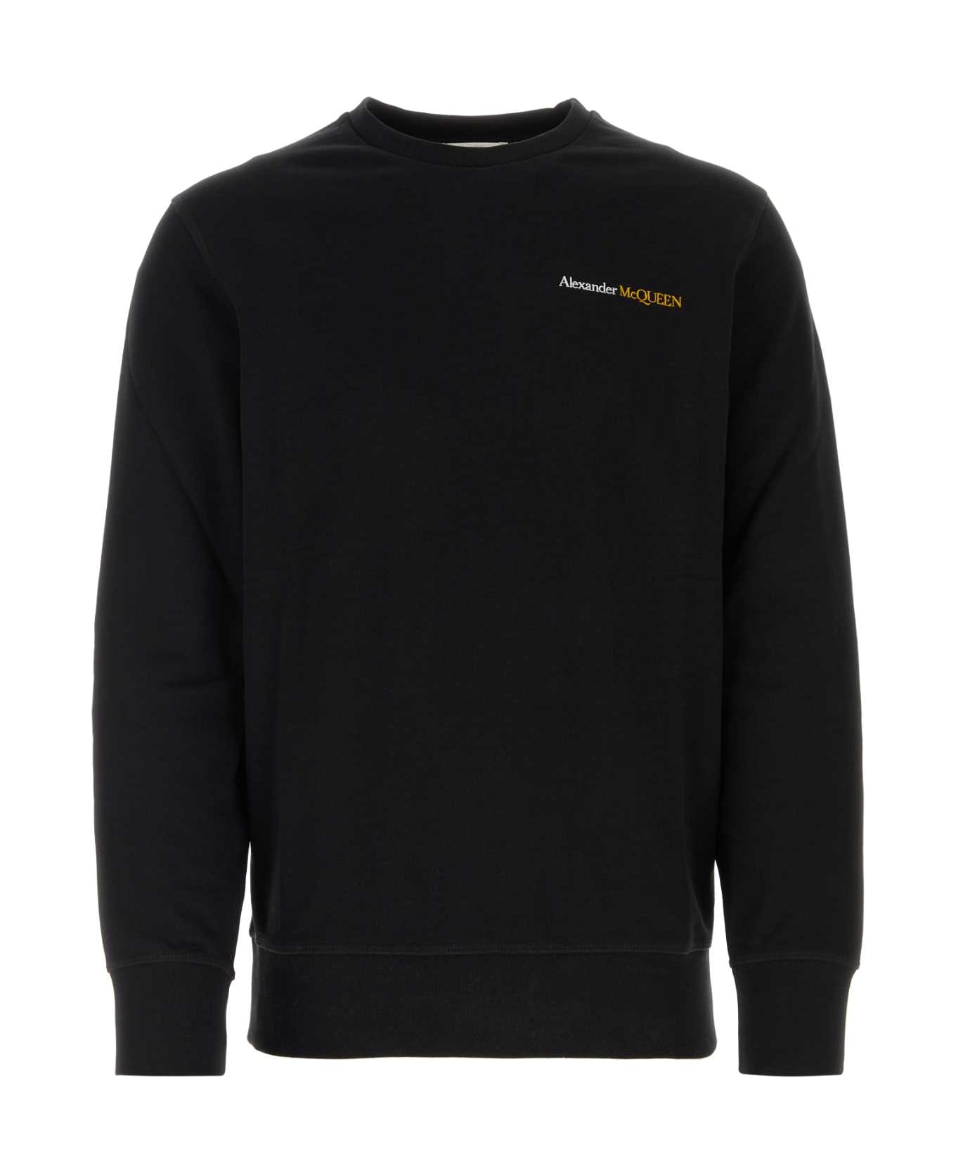 Alexander McQueen Sweatshirt With Logo - Black