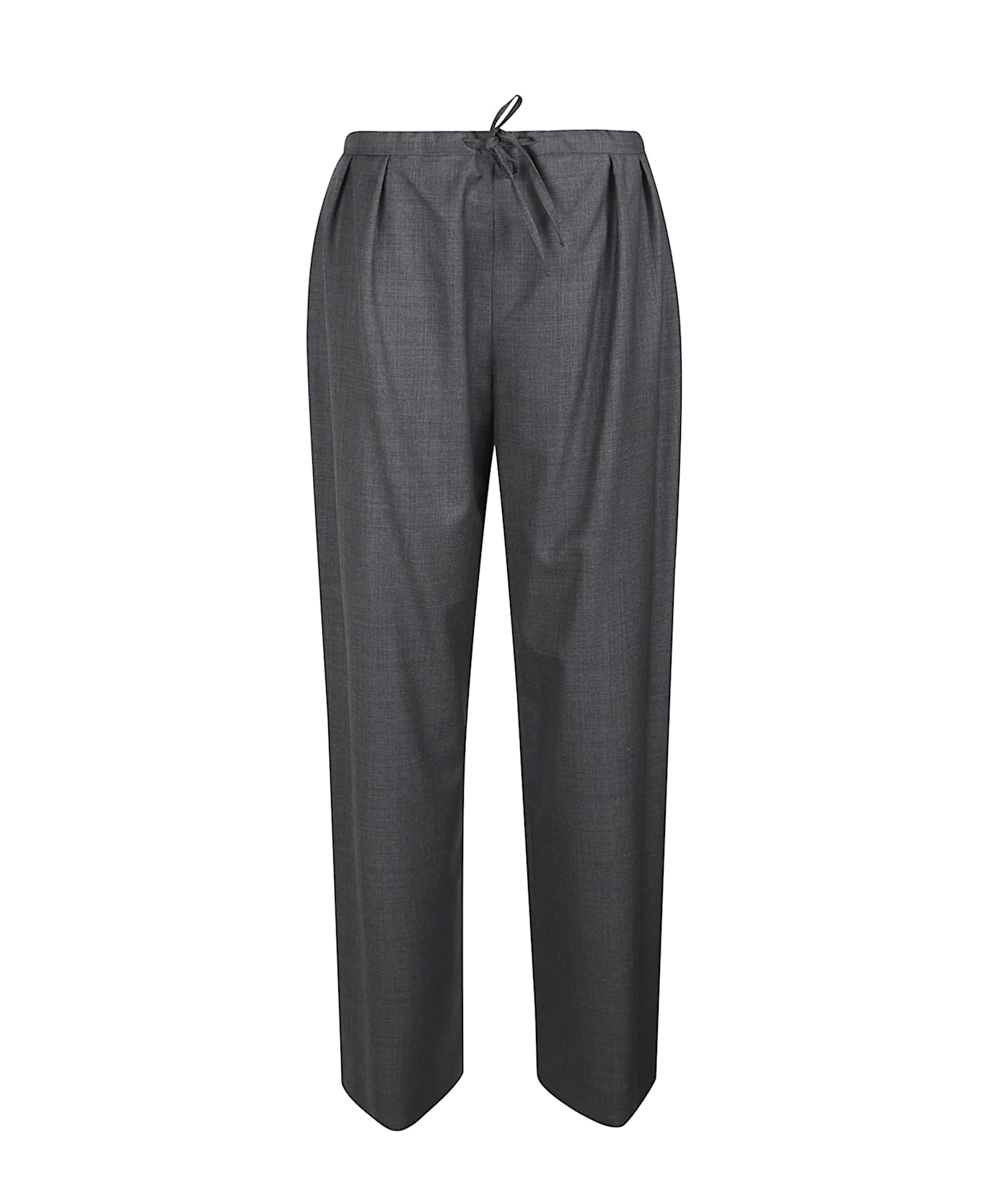 Loulou Studio Cove Lds Wide Leg Pant - CHARCOAL ボトムス