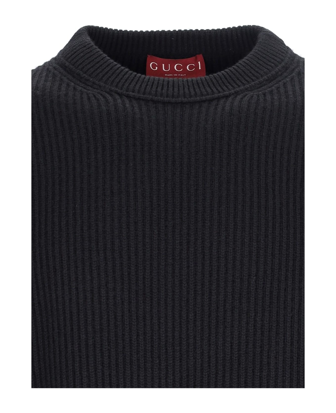 Gucci Basic Sweater - BLACKGREENRED