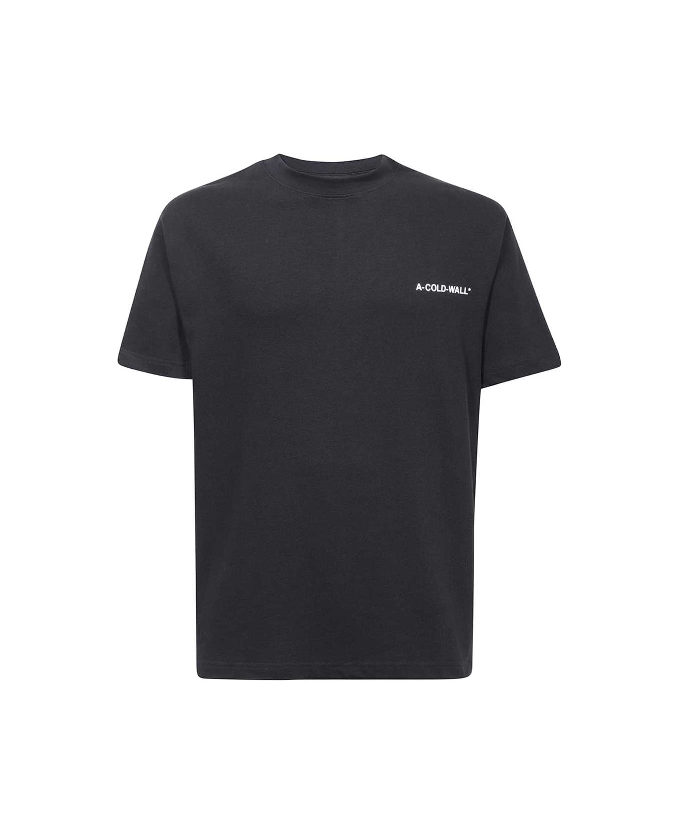 A-COLD-WALL Logo Cotton T-shirt - black