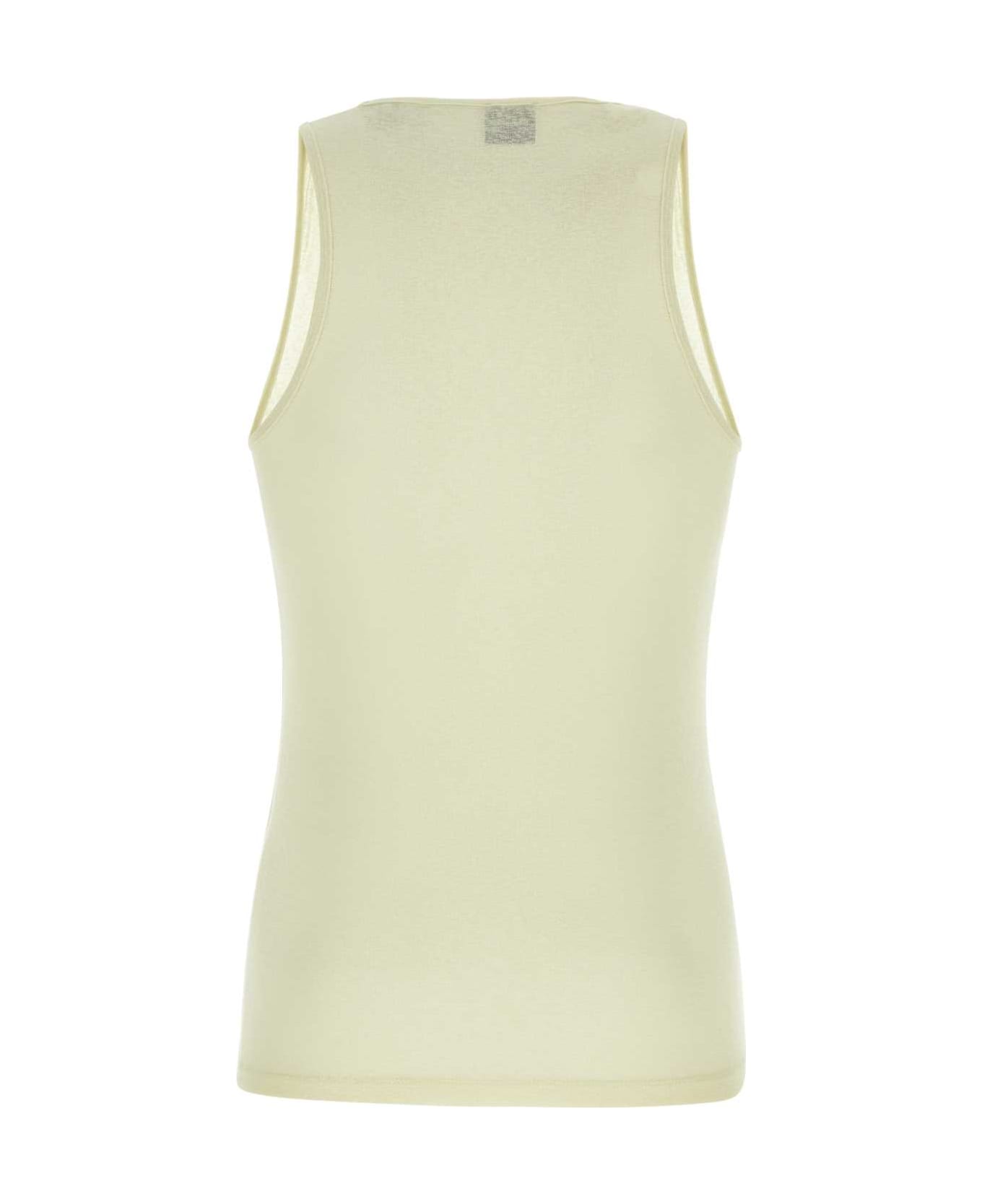Nanushka Ivory Polyester Levon Tank Top - WHITEWAX