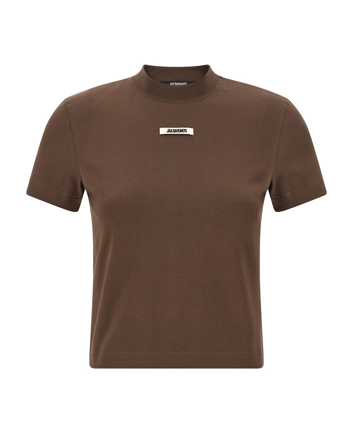 Jacquemus 
le T-shirt Gros-grain
 T-shirt - Brown