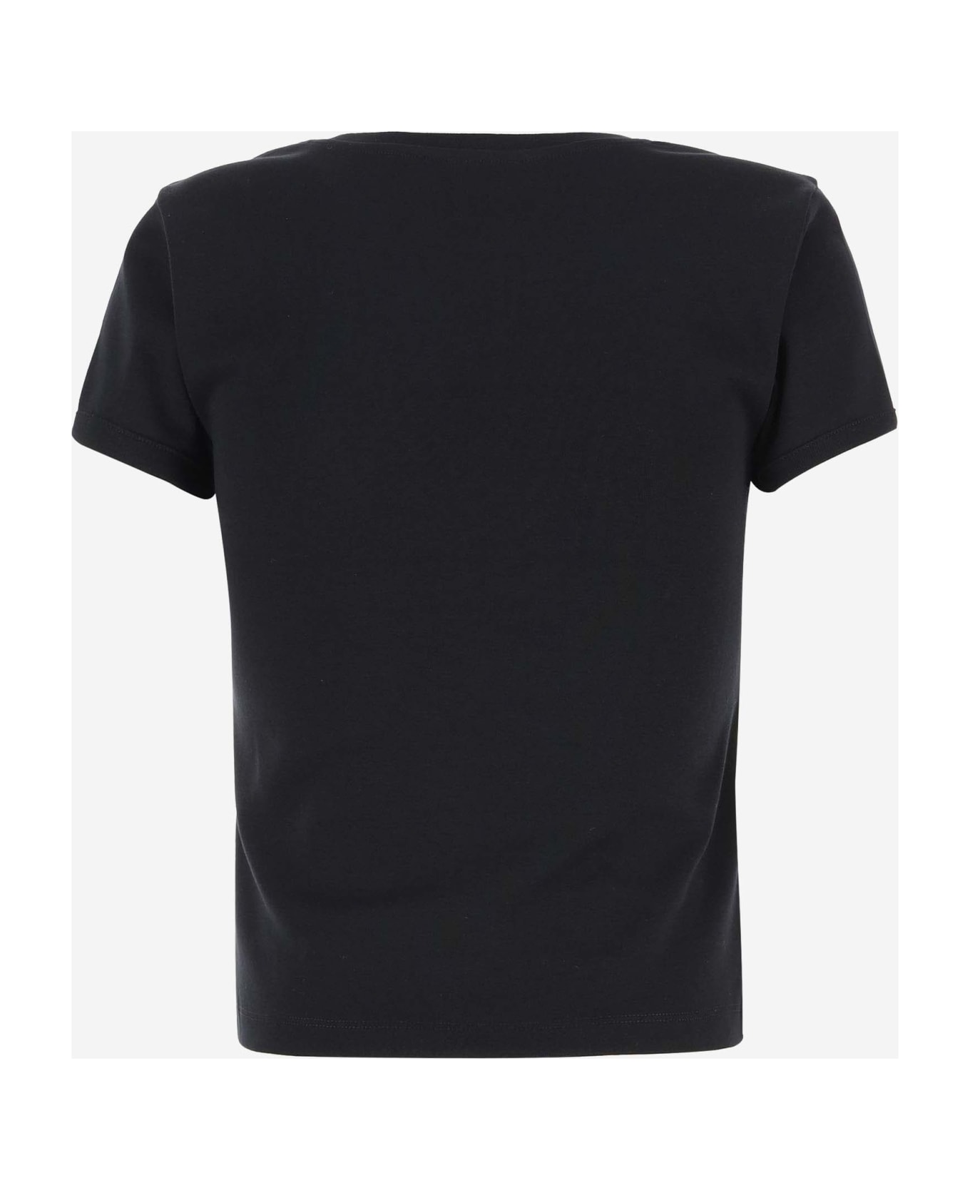 Coperni Slim T-shirt - BLACK/WHITE