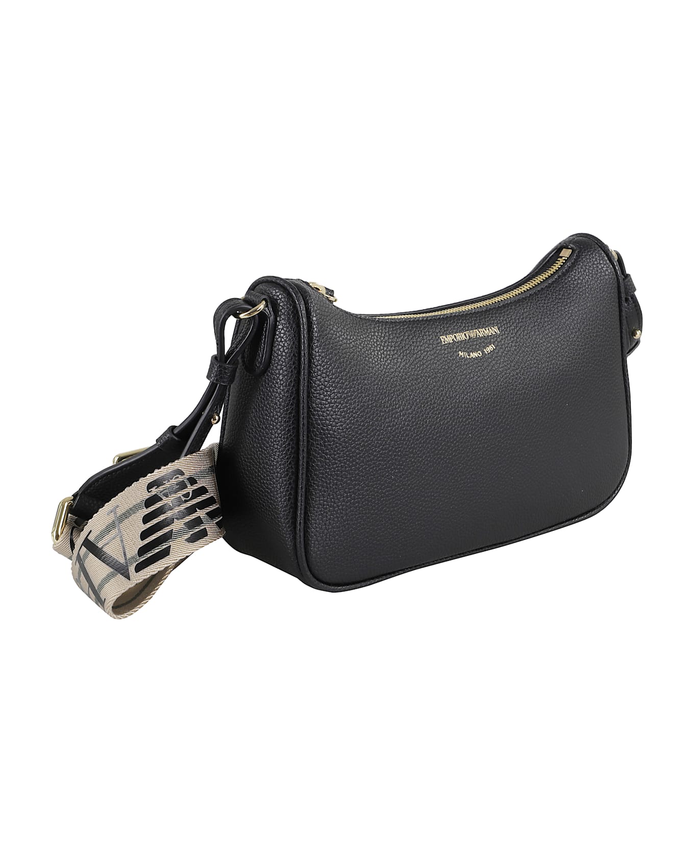 Emporio Armani Mini Bag - Black Silver