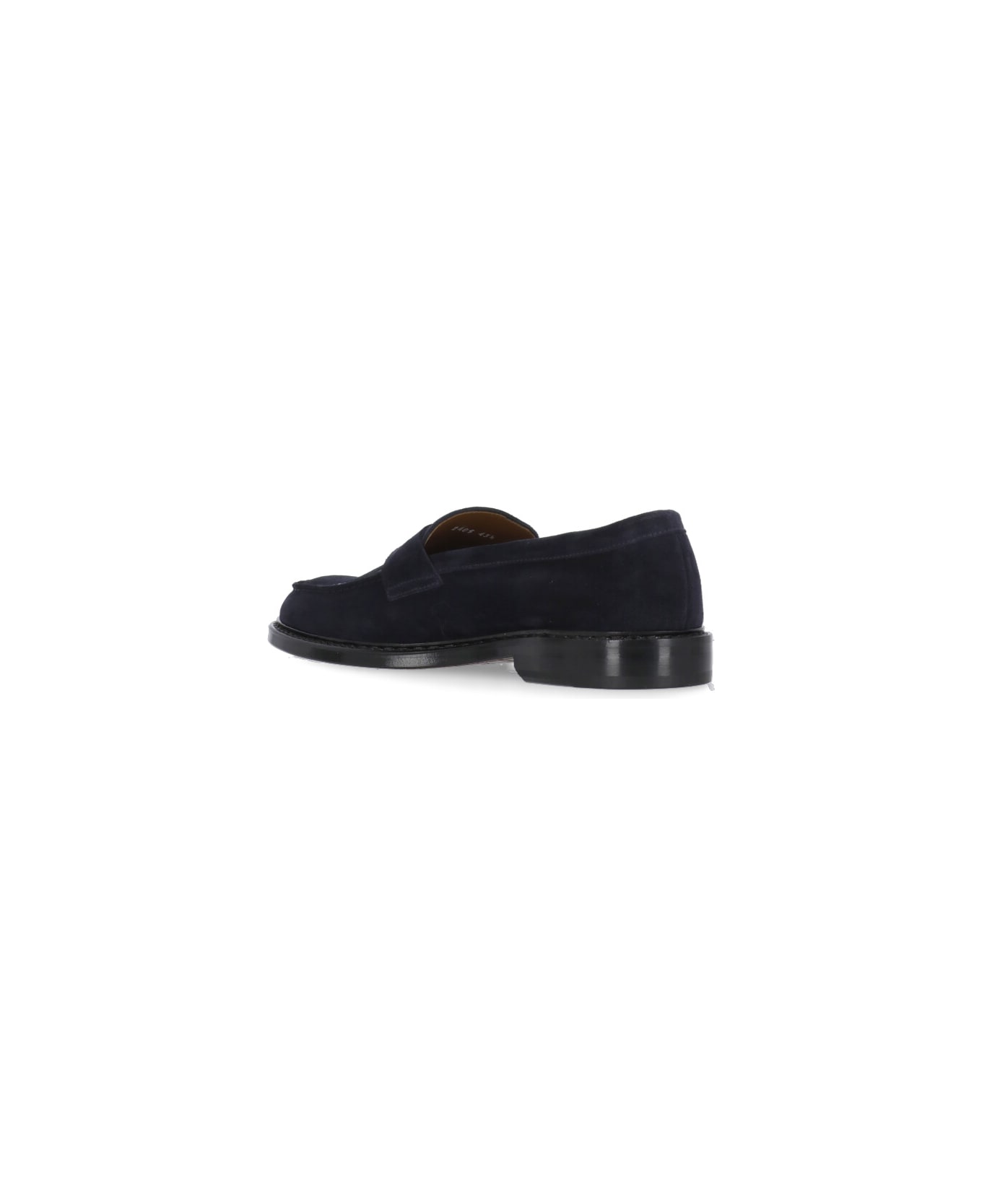 Doucal's Suede Leather Loafers - Blue