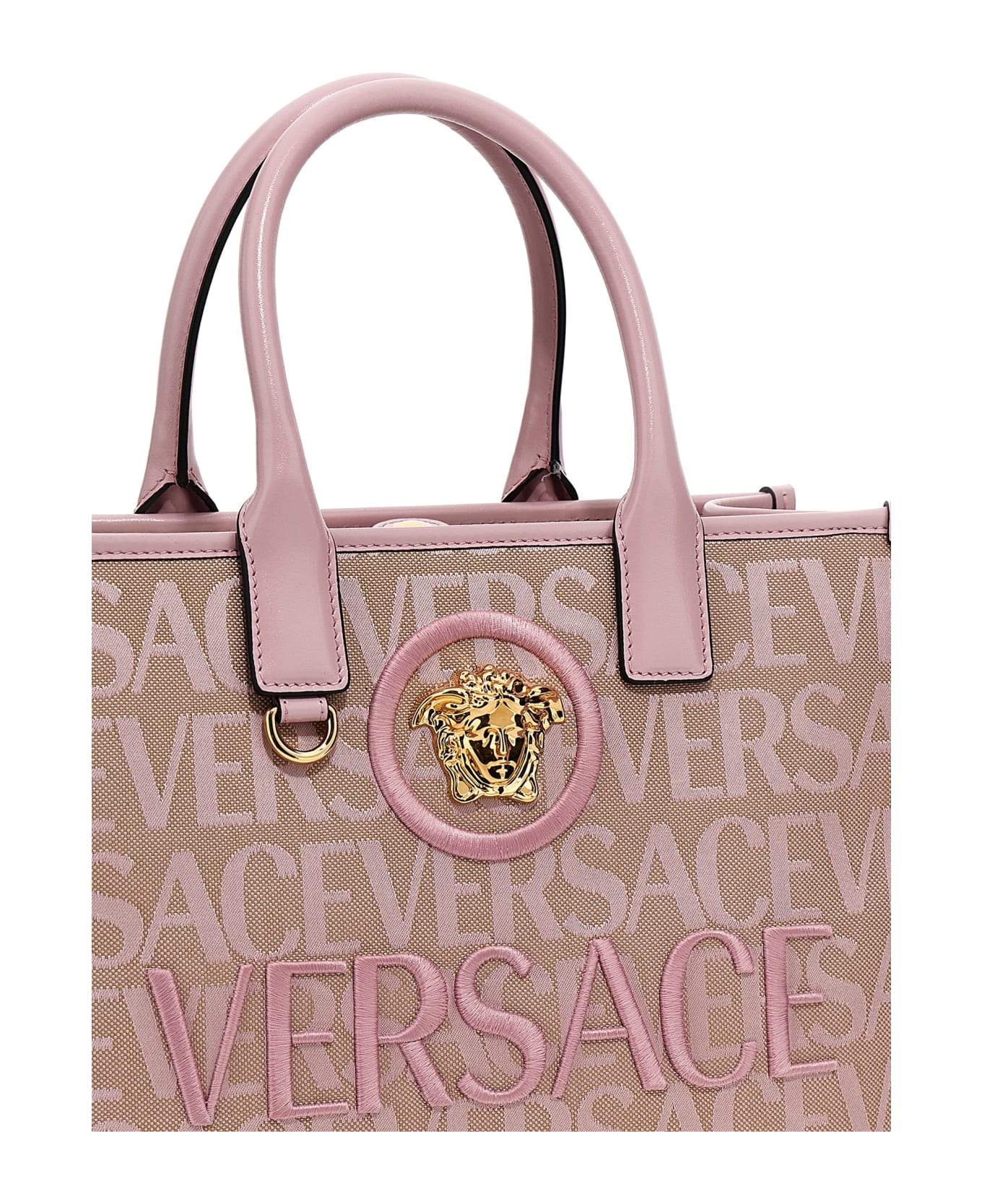 トートバッグ La Vacanza shopping bag - Versace - Leather