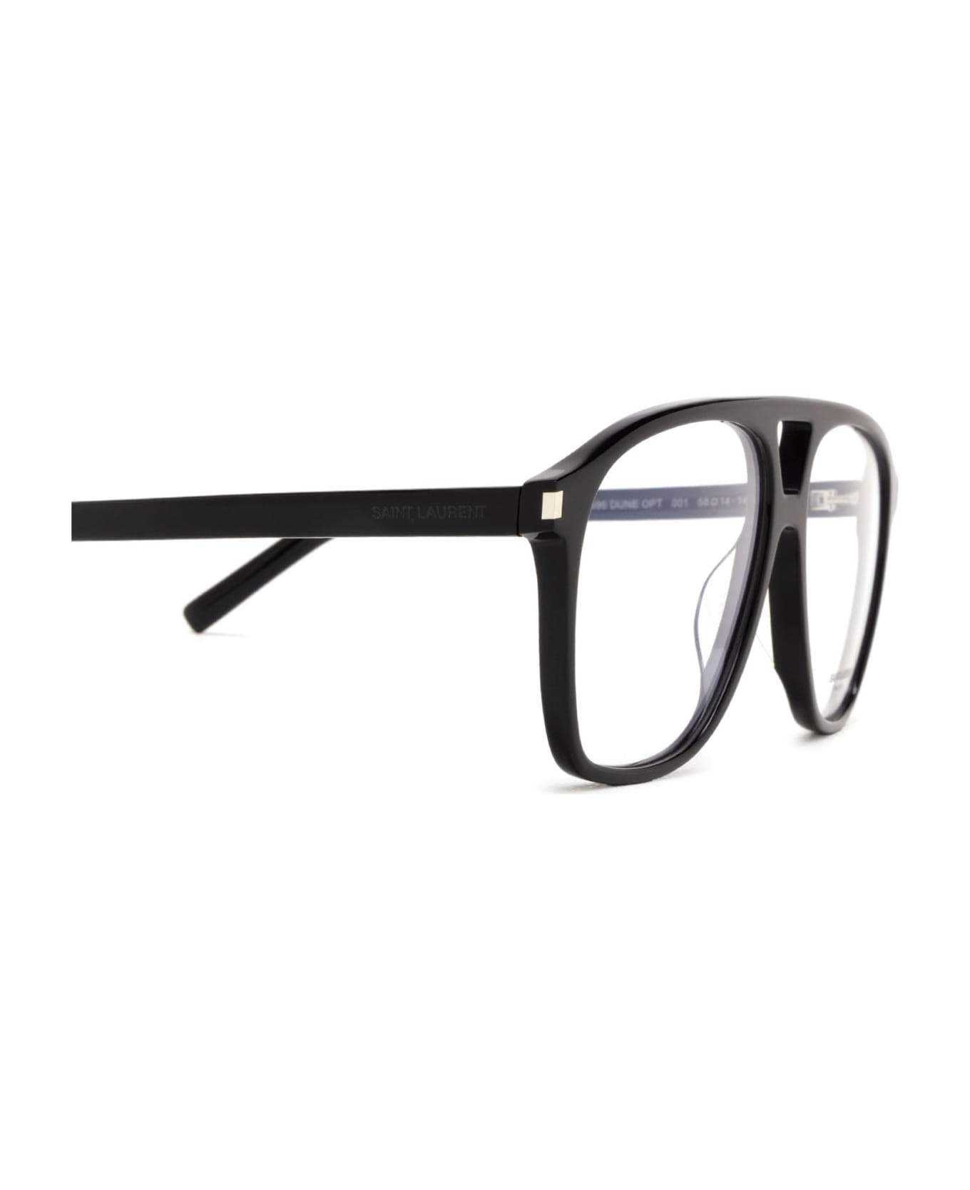 Saint Laurent Eyewear Sl 596 Opt Black Glasses - Black アイウェア