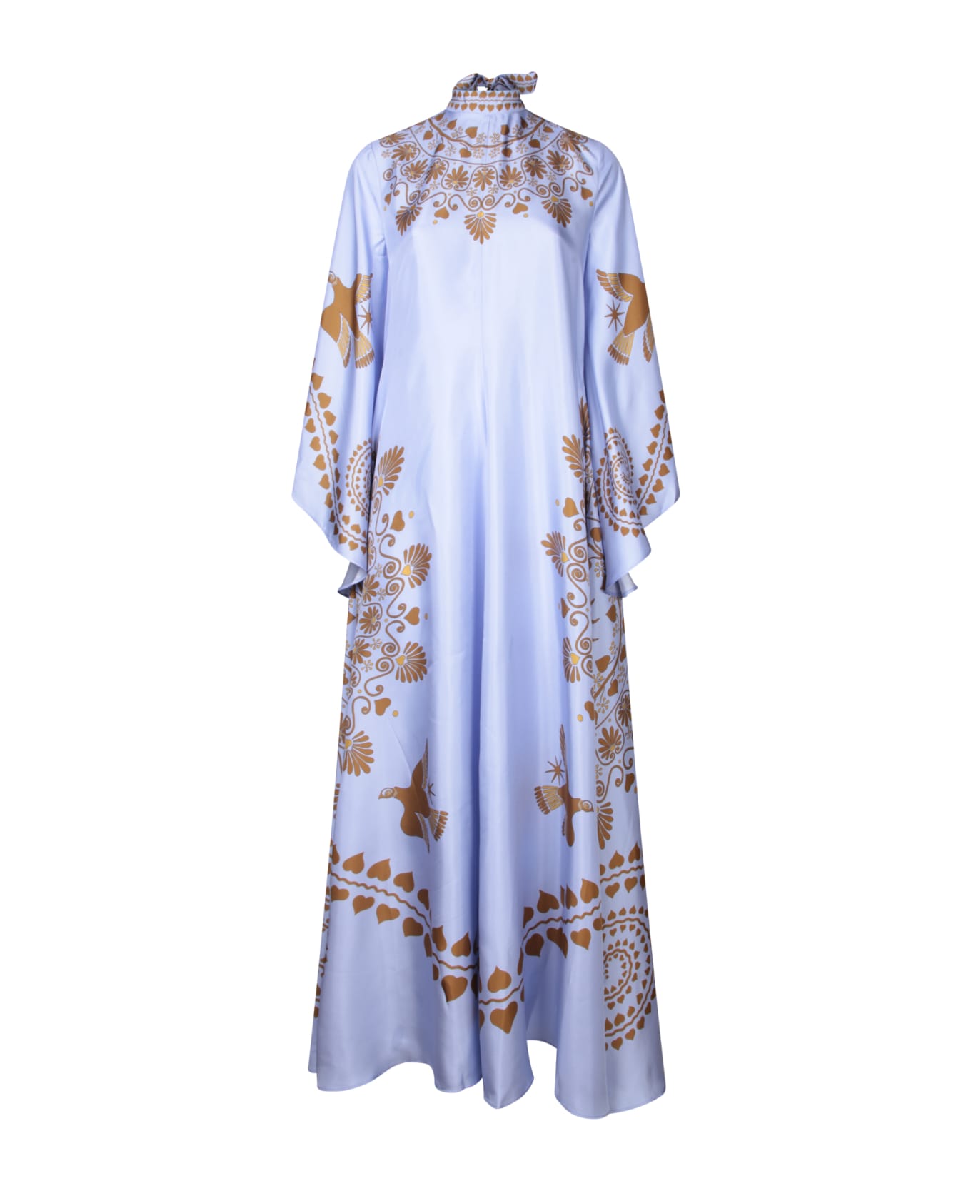 La DoubleJ Magnificent Olympus Sky Gold Dress - Blue