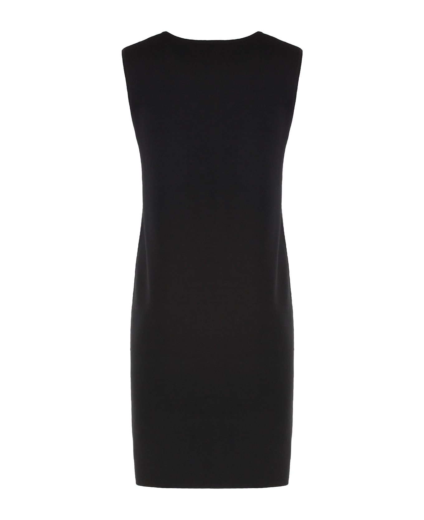 Max Mara Studio Parata Knitted Dress - black