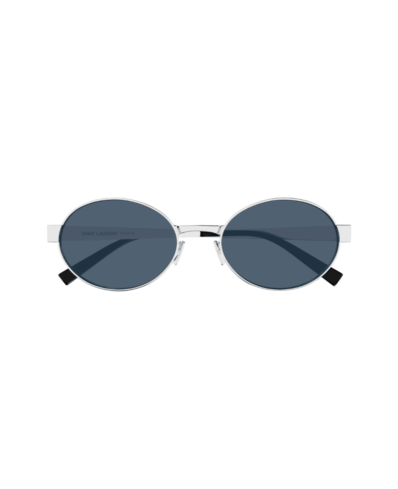 Saint Laurent Eyewear Saint Laurent Sl 692 Linea Sl Logo 006 Silver Blue Sunglasses - Argento