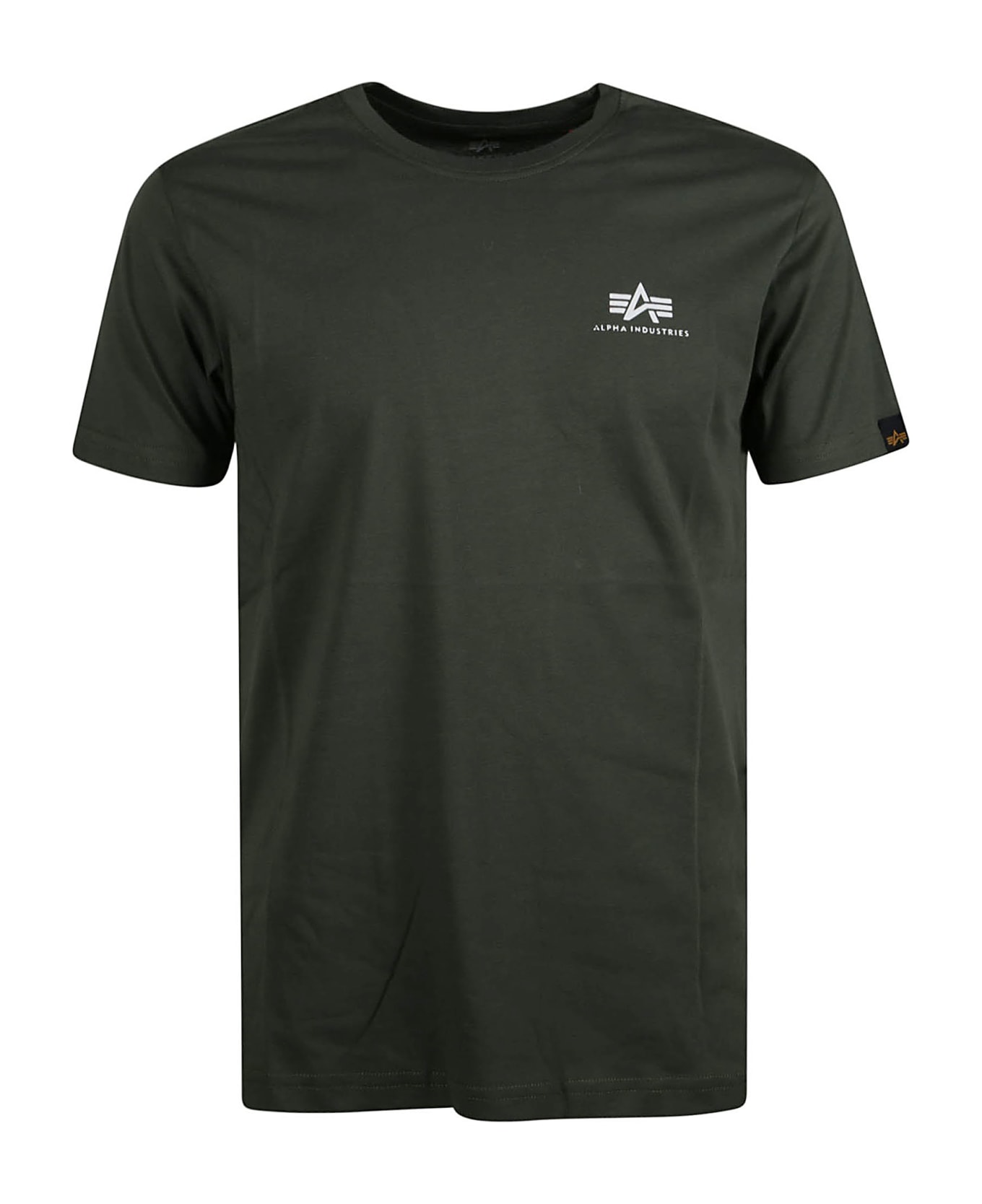 Alpha Industries Basic Small Logo T-shirt - Olive Green