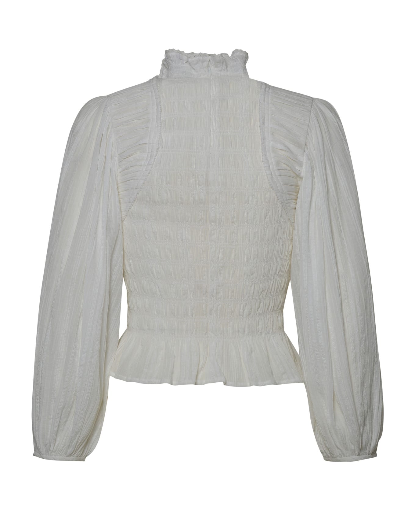Marant Étoile Idris' White Cotton Top - White