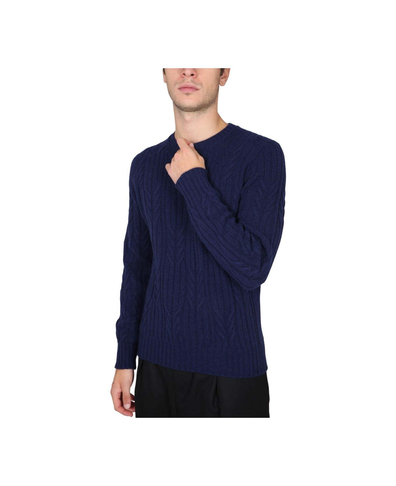 Drumohr Cashmere Sweater - BLUE
