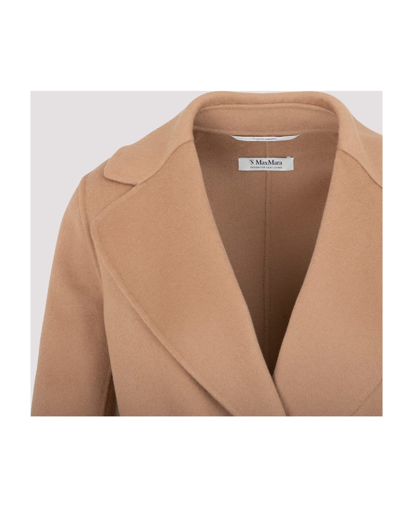 
S Max Mara Max Mara Poldo Wool Coat - Perfect Camel