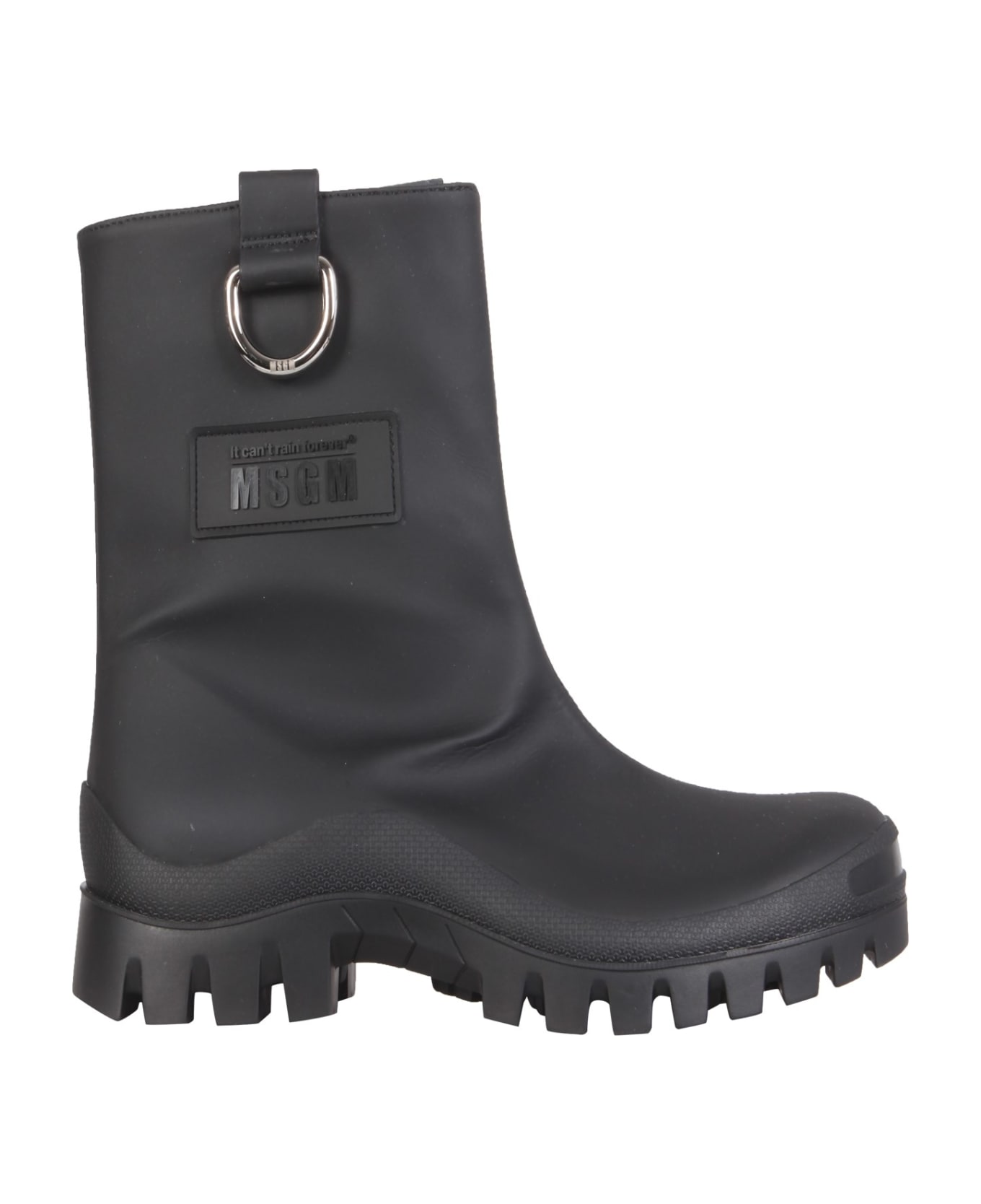 MSGM Rain Boots MSGM - BLACK ブーツ