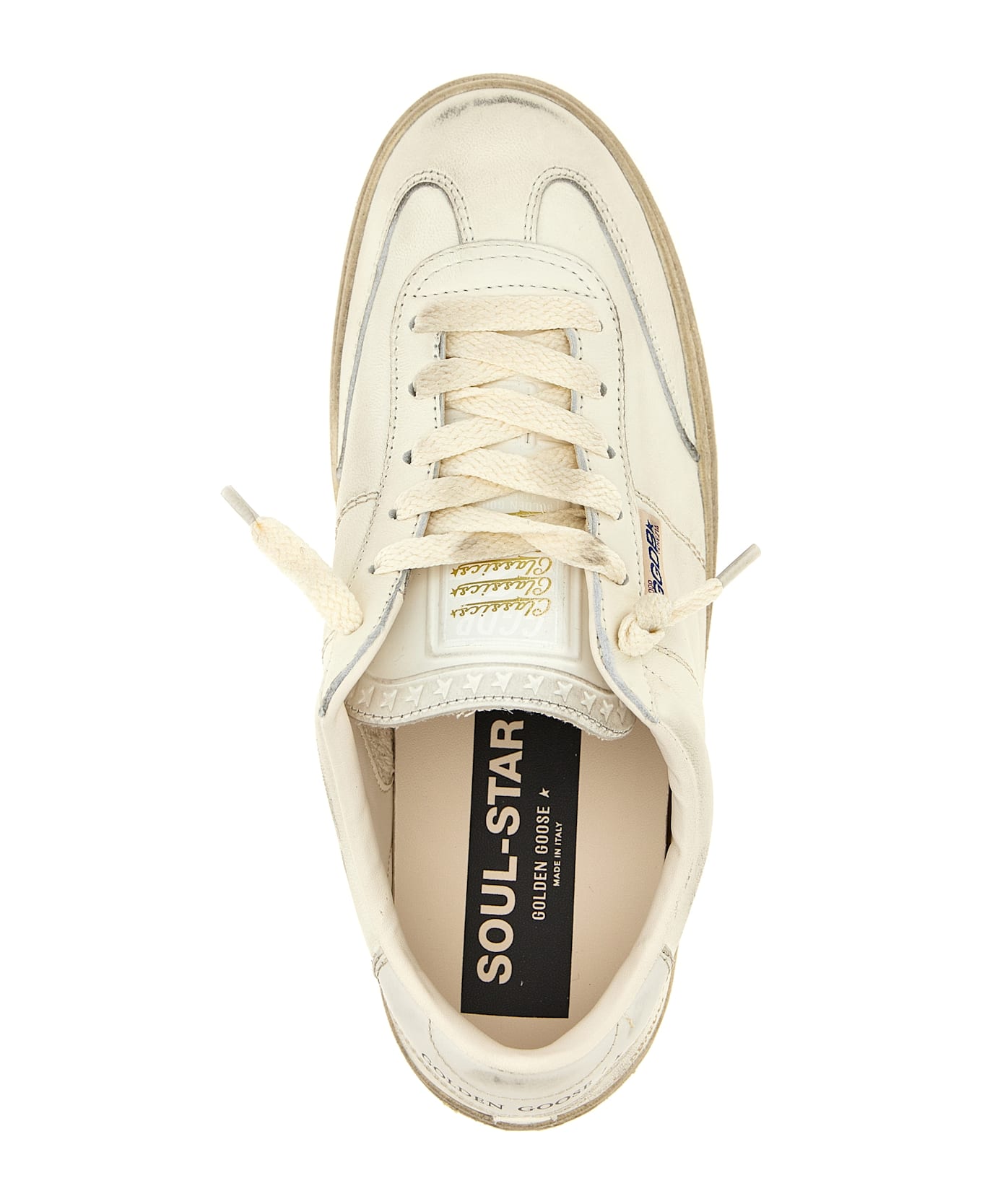 Golden Goose 'soul Star' Sneakers - White