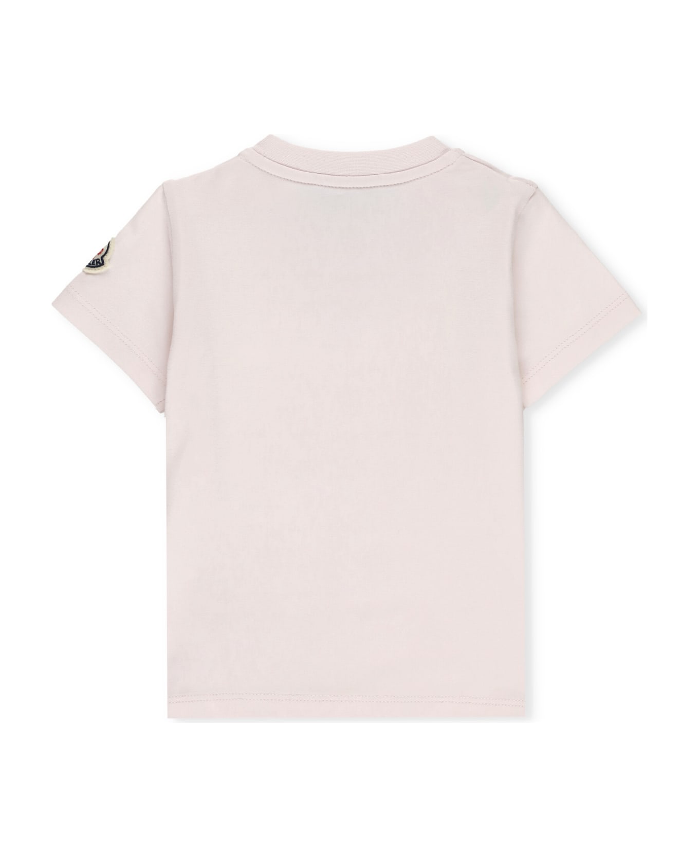 Moncler Cotton T-shirt - Pink Tシャツ＆ポロシャツ