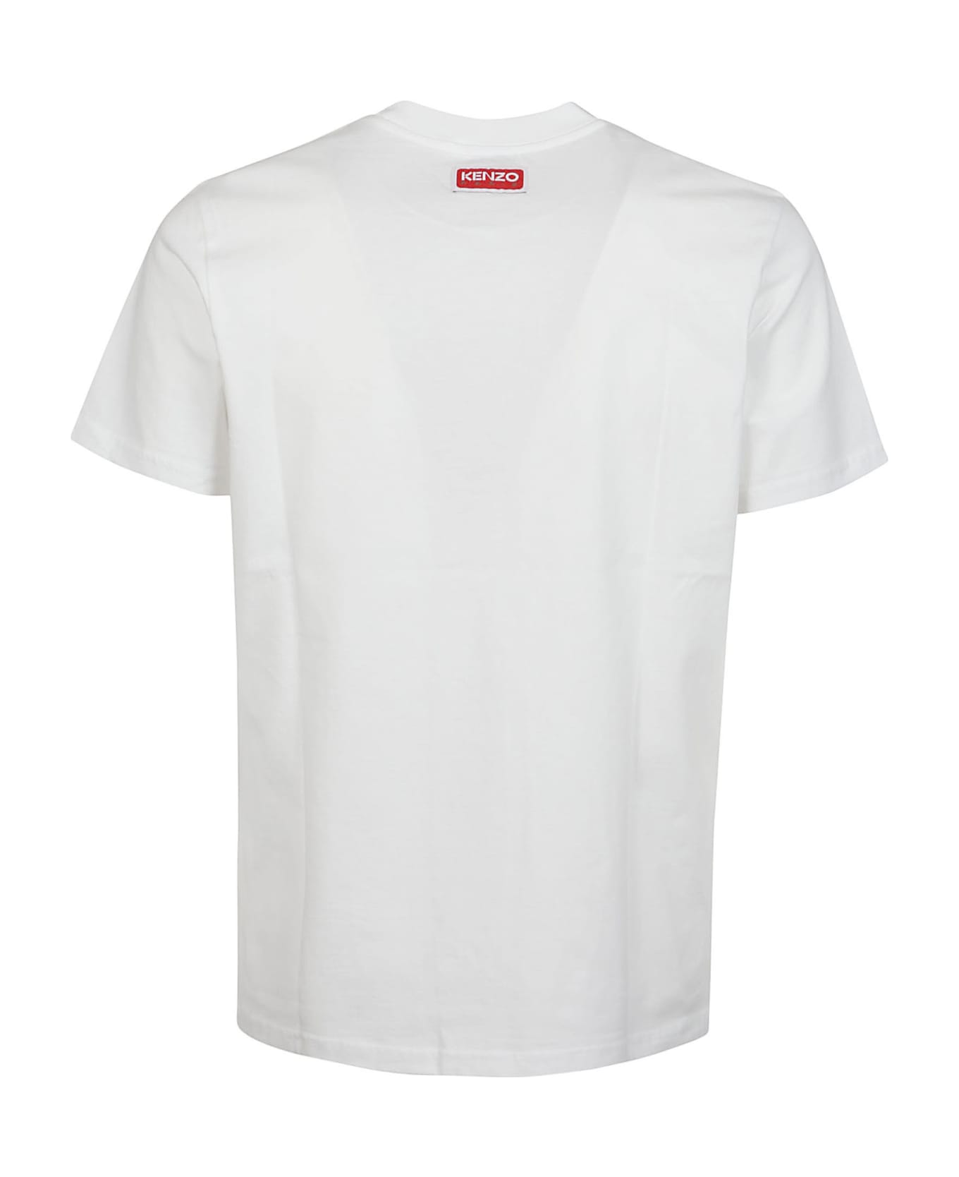 Kenzo Tiger Varsity Slim T-shirt - Blanc Casse シャツ