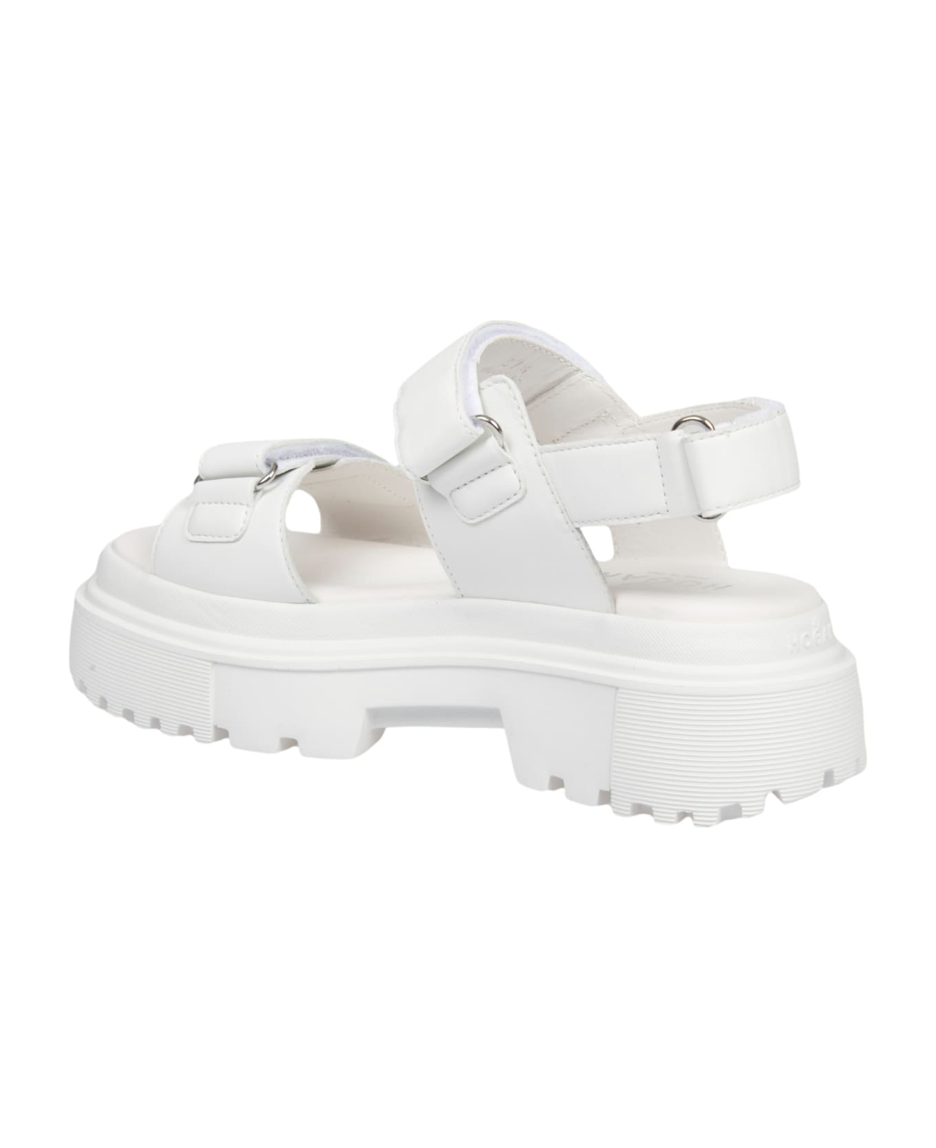 Hogan H644 Sandals - White