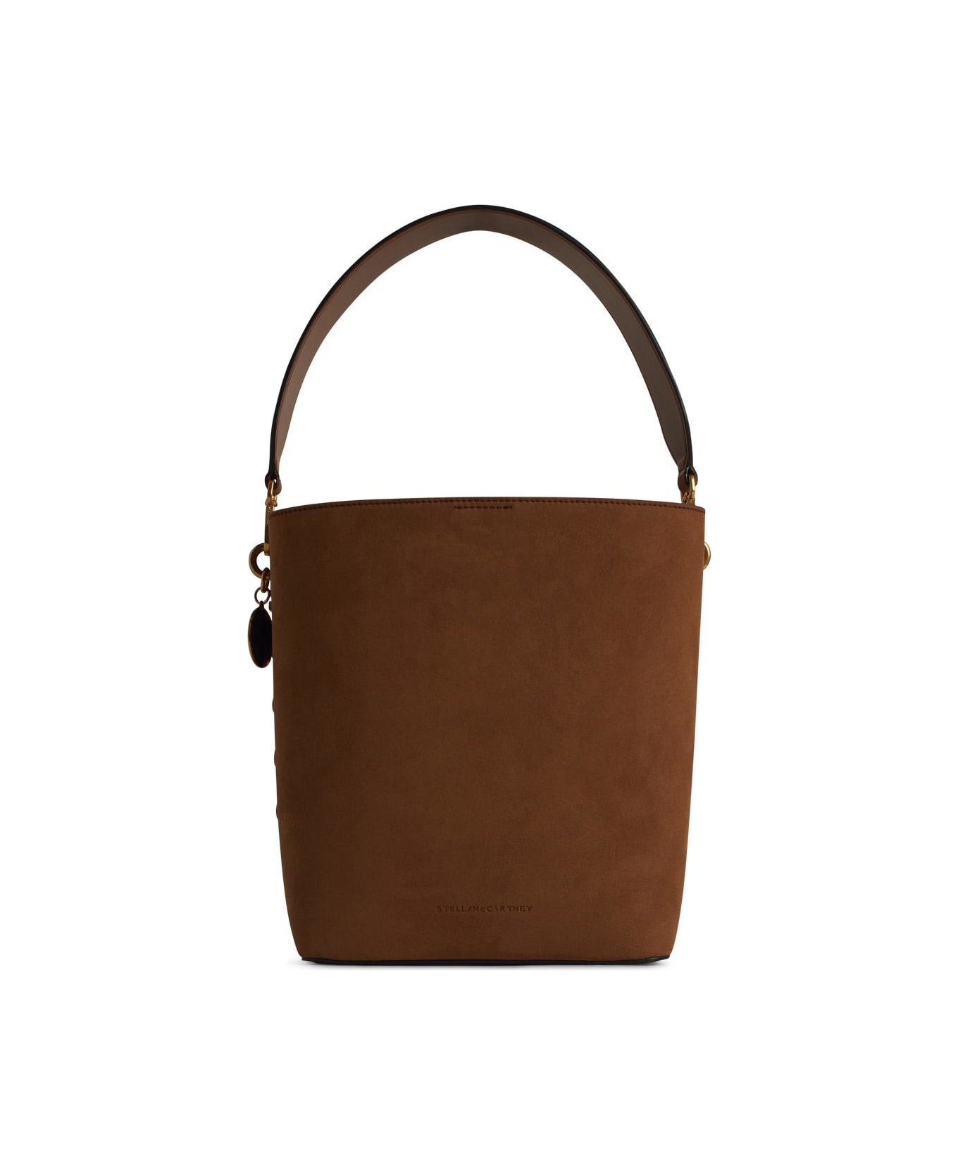 Stella McCartney 
soft
 Brown Suede Crossbody Bag - Brown