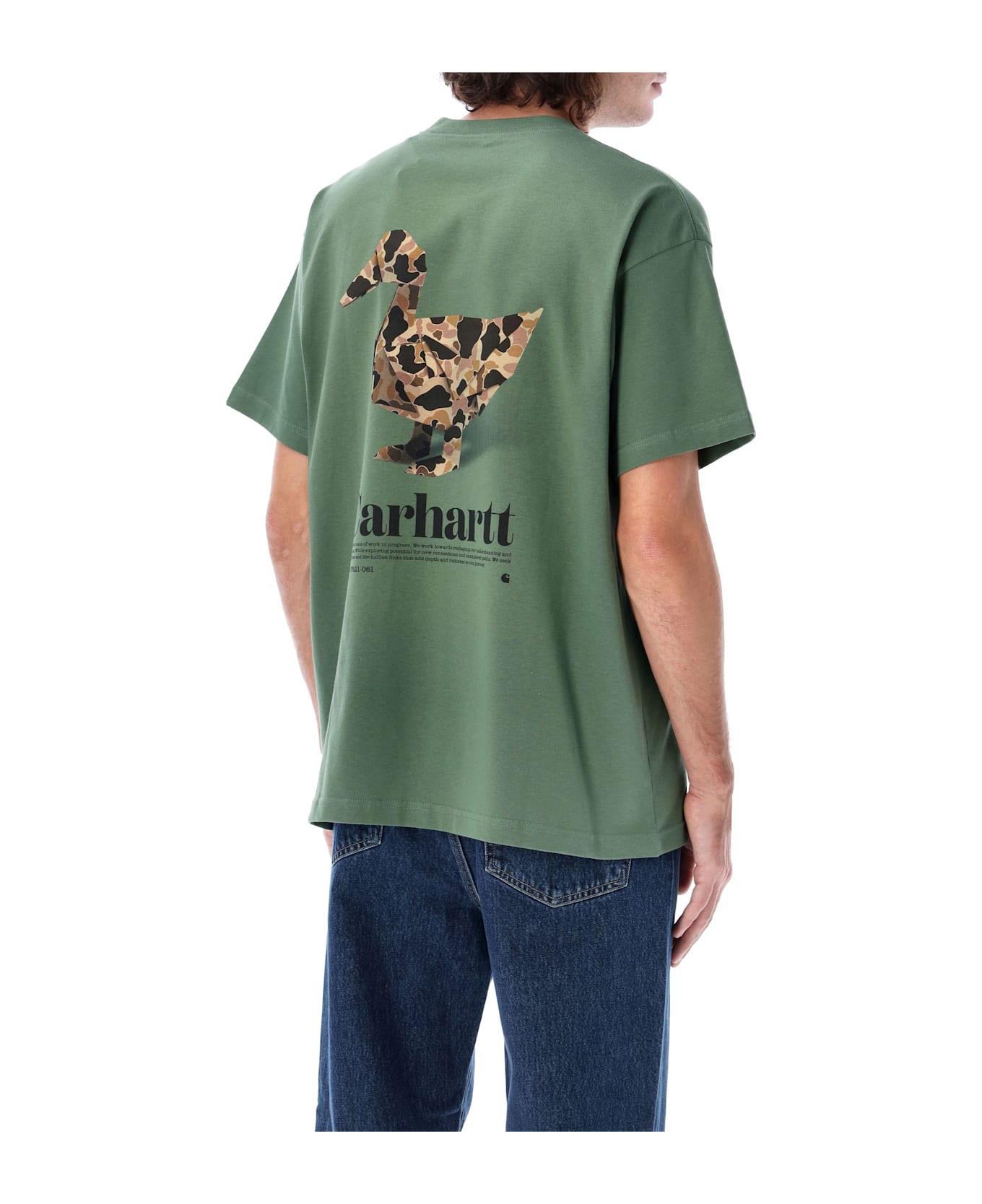 Carhartt Fold Duck T-shirt - DUCK GREEN