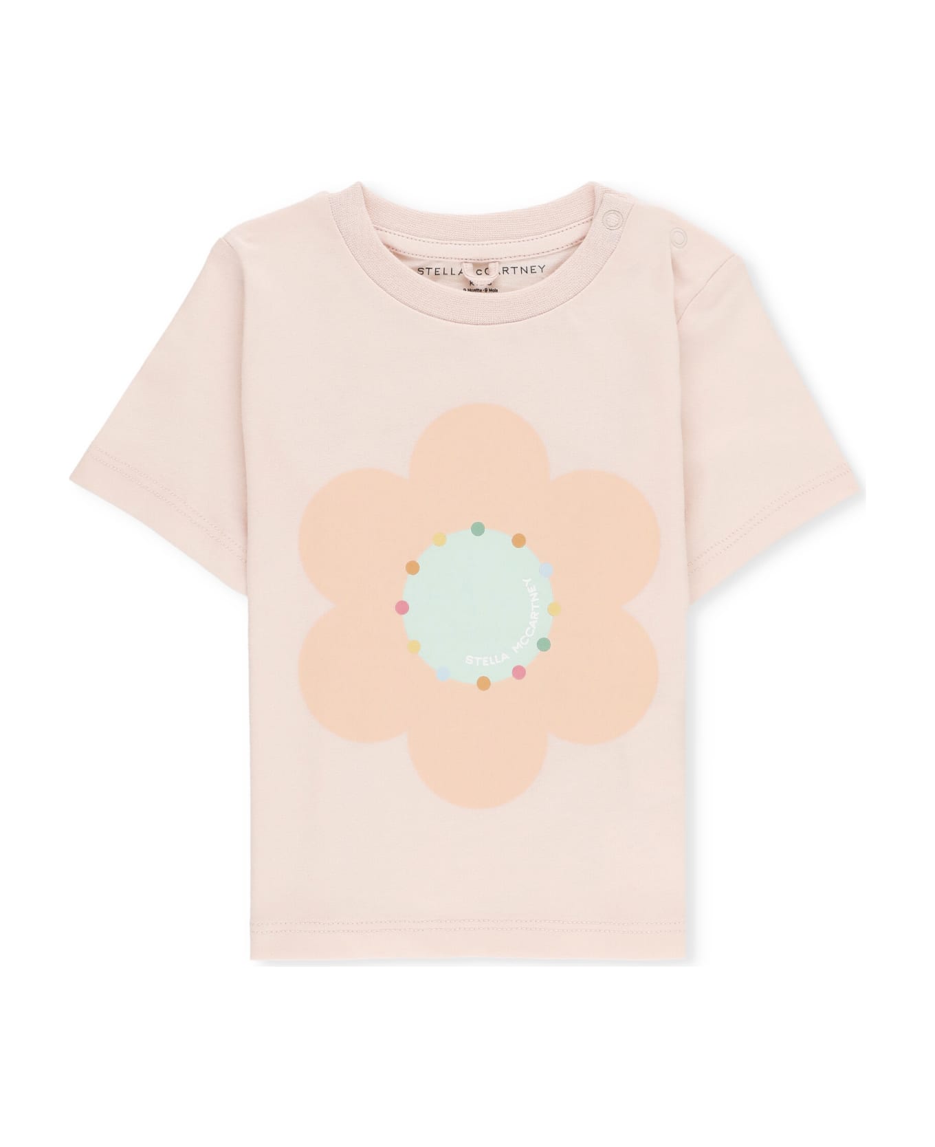 Stella McCartney Kids T-shirt With Print - Pink Tシャツ＆ポロシャツ
