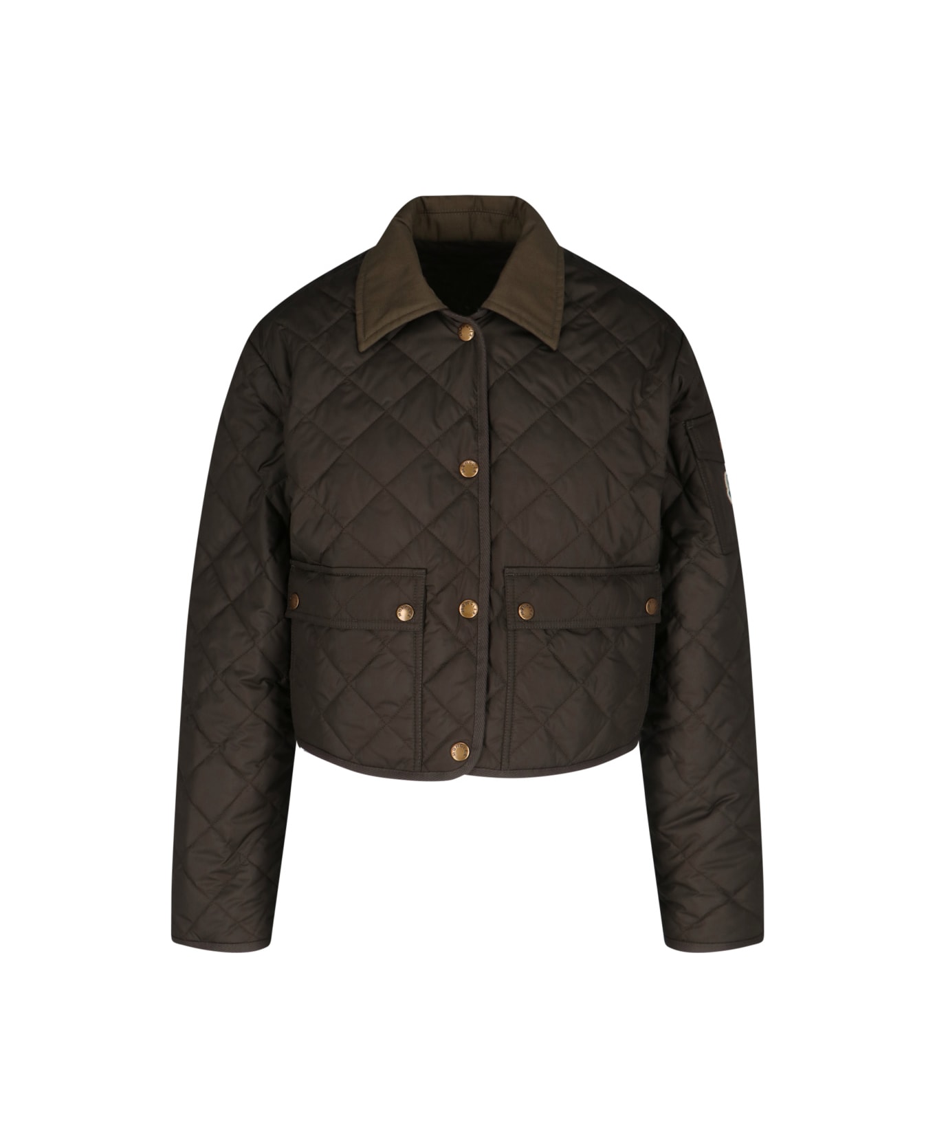 Moncler 
chitre
 Crop Shirt Jacket - Green コート＆ジャケット