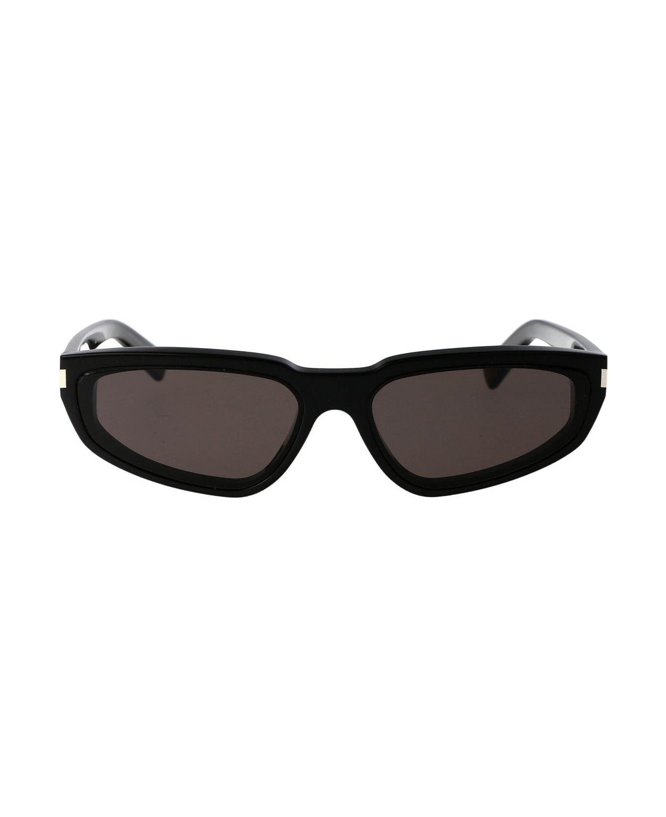 Saint Laurent Eyewear Cat-eye Frame Sunglasses - 001 black black black
