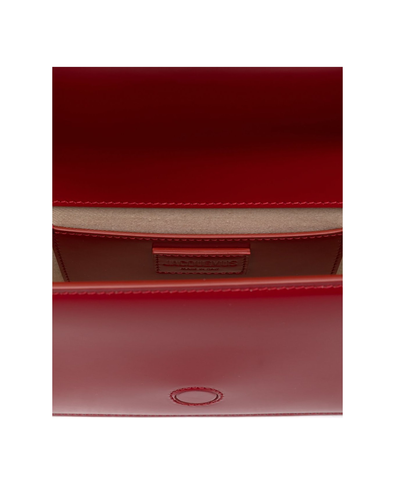 Jacquemus Le Bambino Long Leather Shoulder Bag - Red