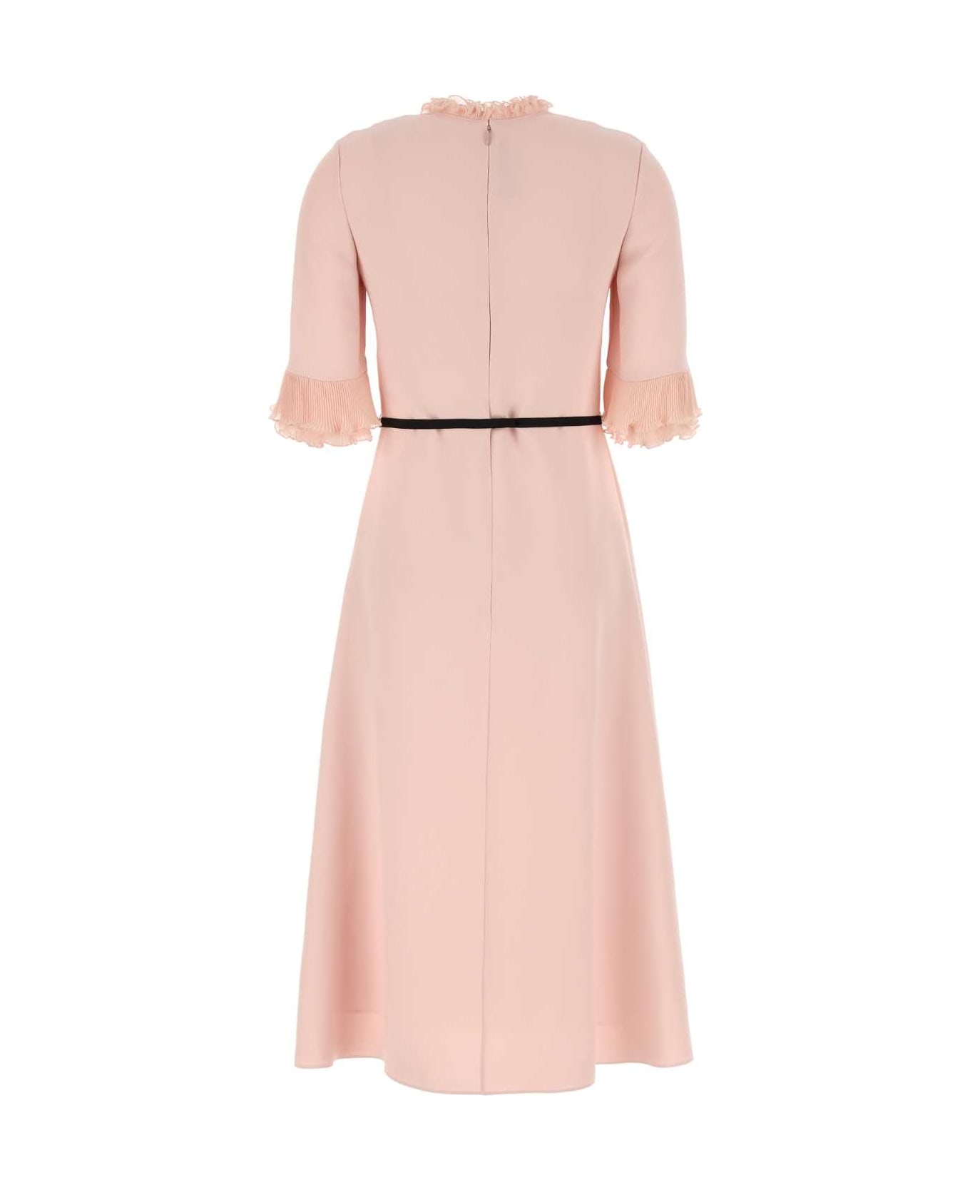 Valentino Garavani Pink Cady Dress - SOFTPOUDRE