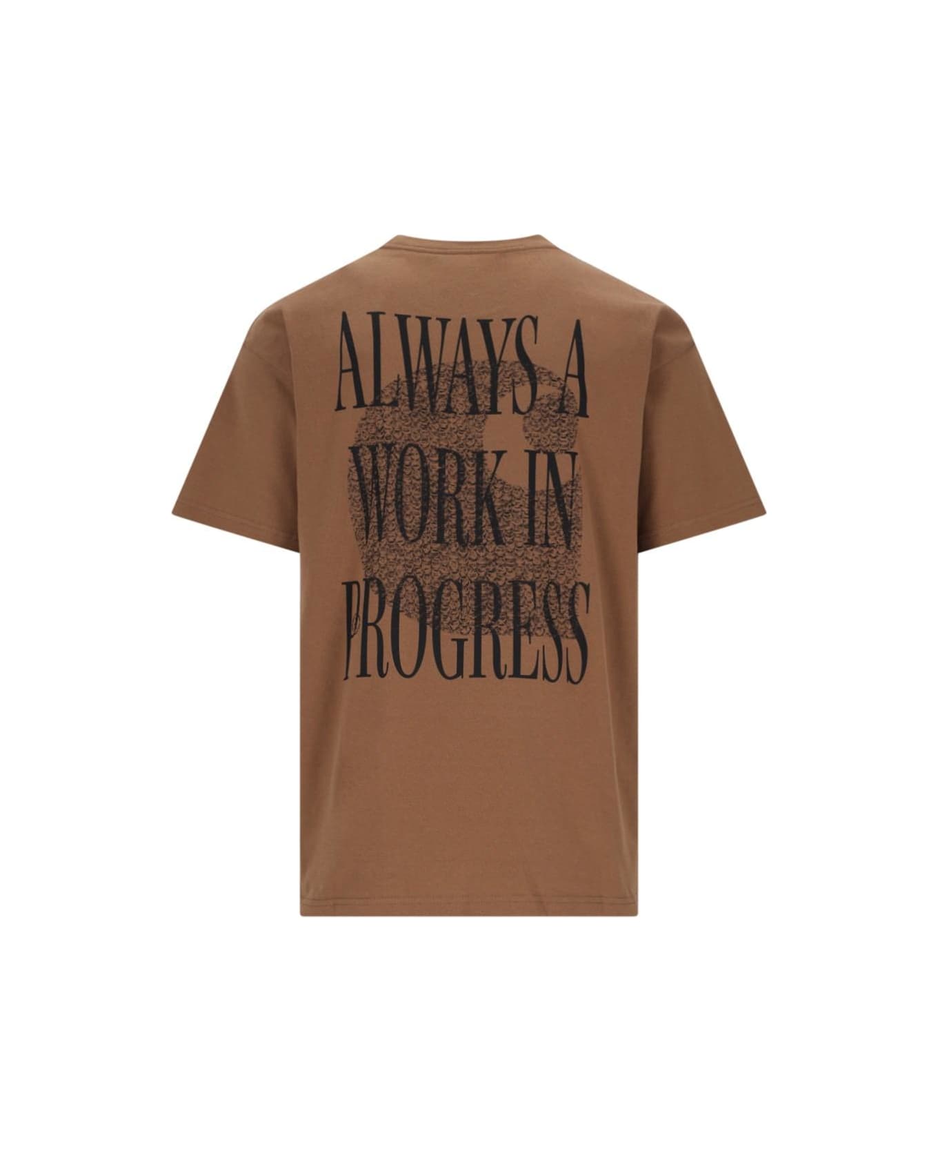 Carhartt 's/s Always A Wip' T-shirt - Hz.xx Hamilton Brown
