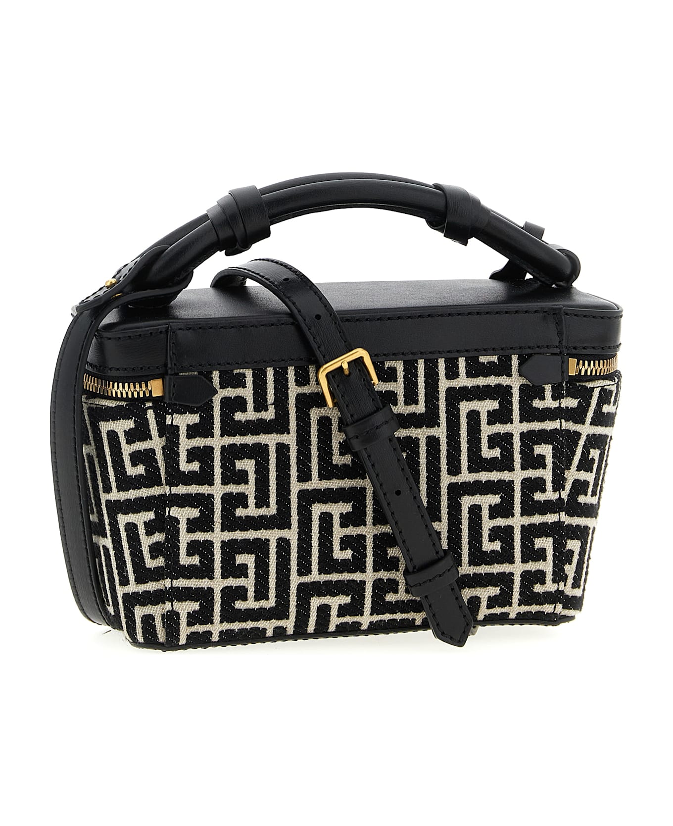 Balmain 'trousse B-army' Crossbody Bag - Black  