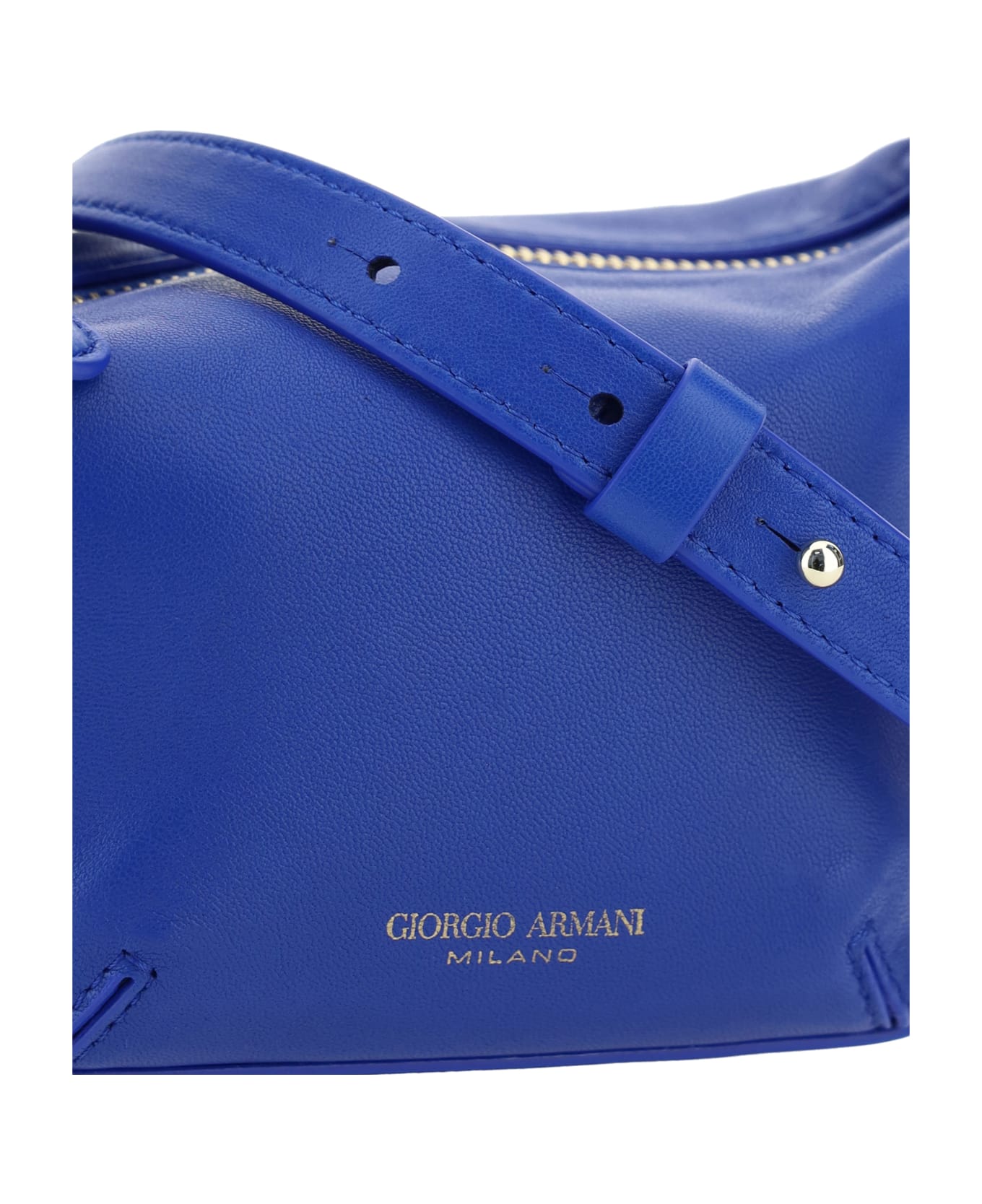 Giorgio Armani Green Mini Shoulder Bag - Blu China