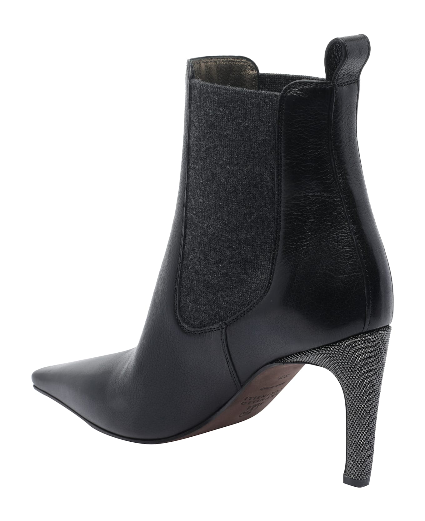 Brunello Cucinelli Pump Booties - Black