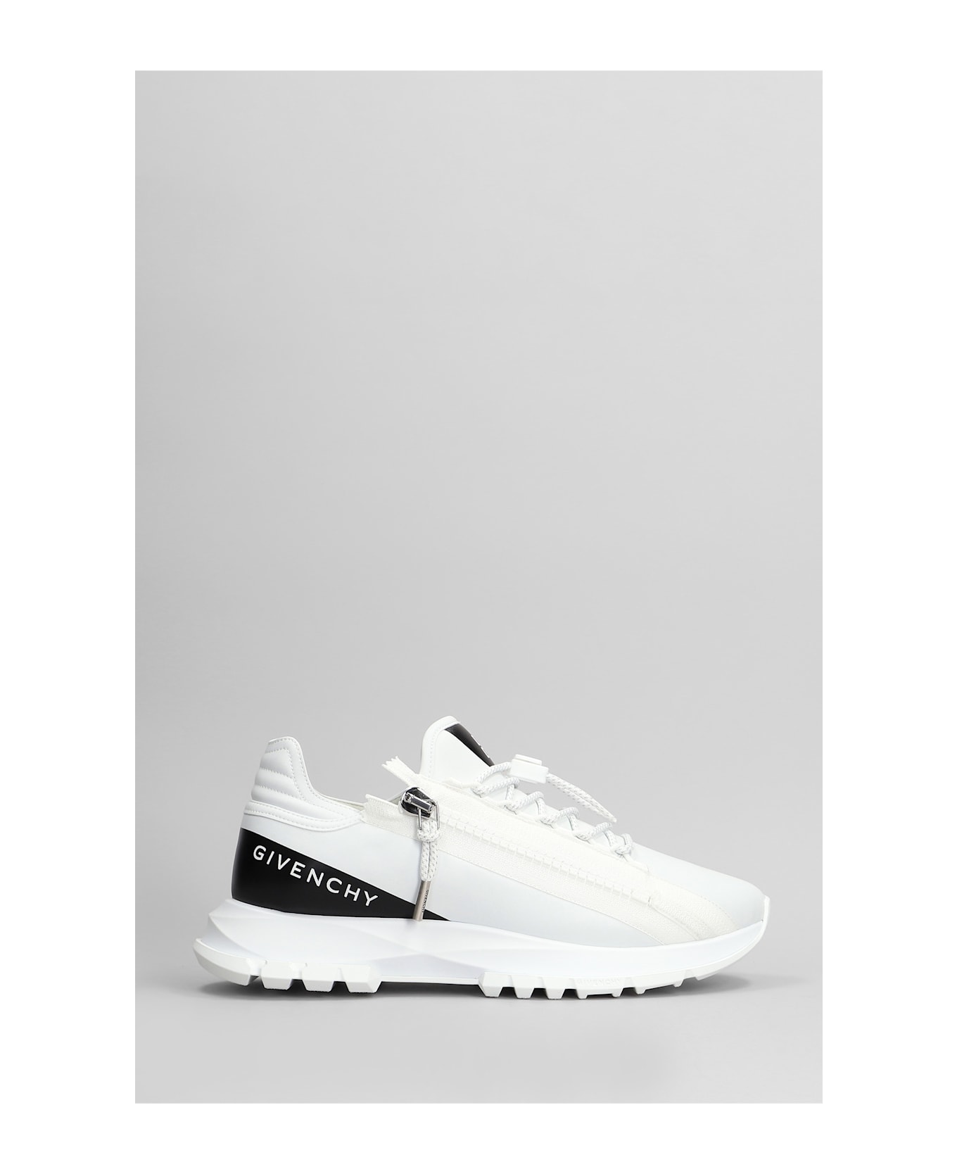 Givenchy Spectre Runner Sneakers In White Leather - white