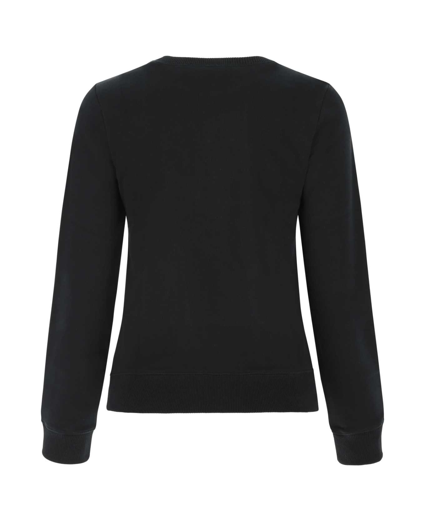A.P.C. Black Cotton Sweatshirt - LZZ
