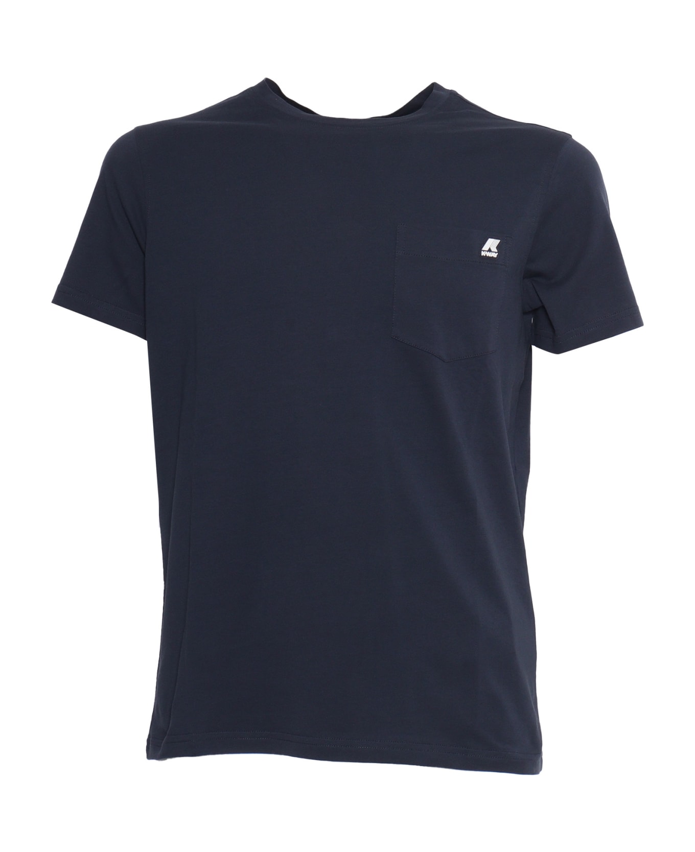 K-Way Sigur Blu T-shirt - BLUE シャツ