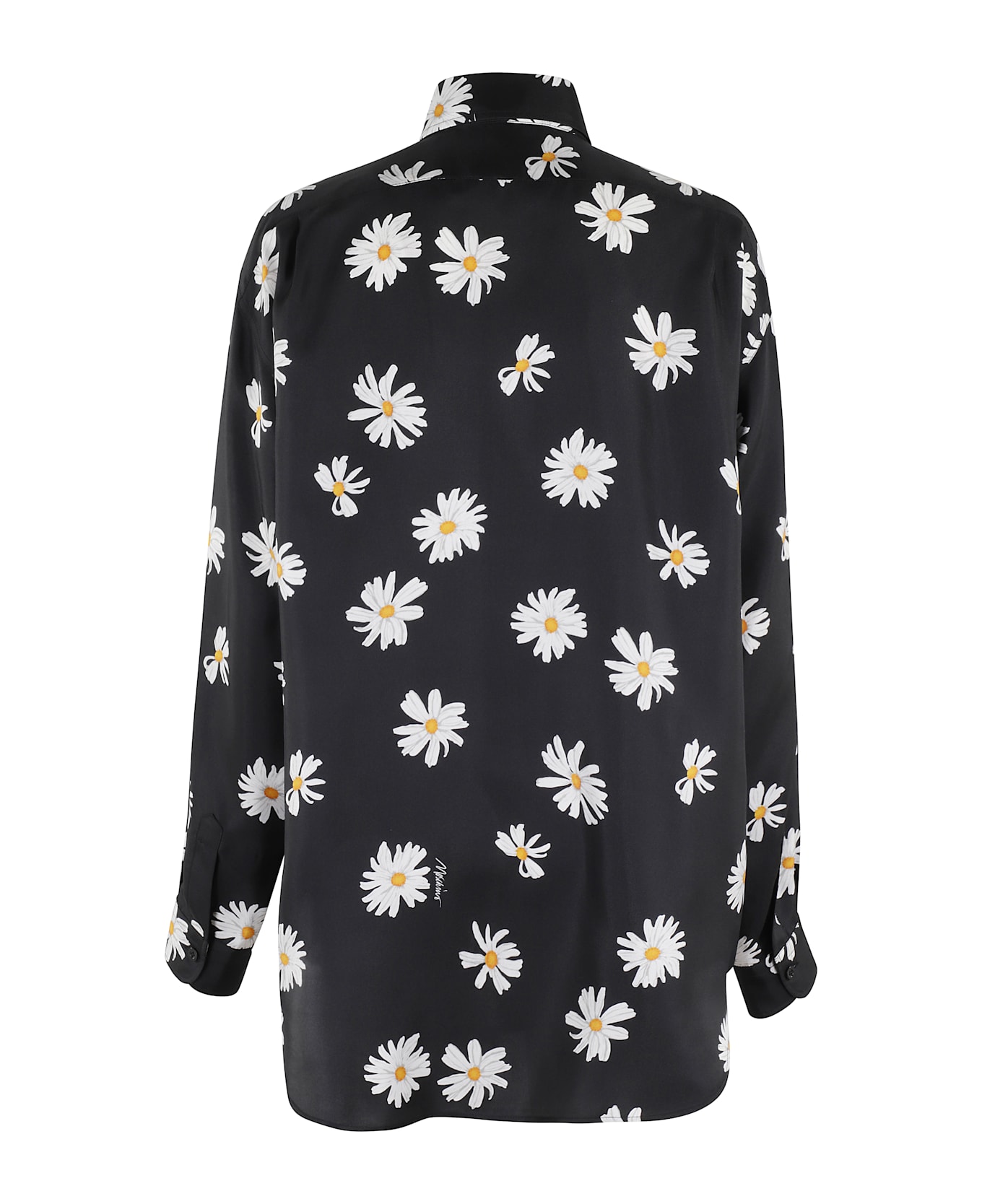 Moschino Silk Shirt - Fantasia Nero