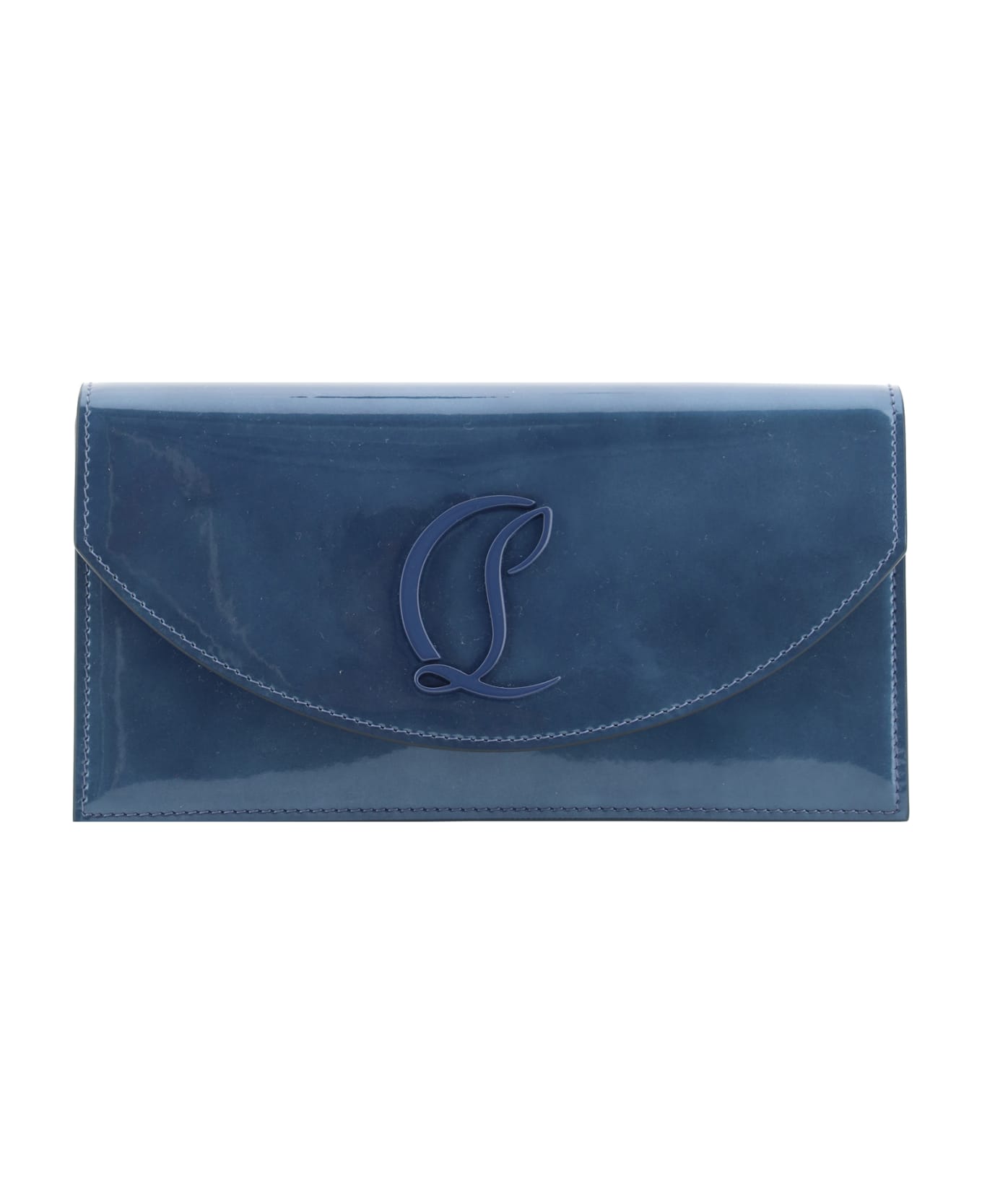 Christian Louboutin Loubi 54 Pouch Bag - Denim/denim