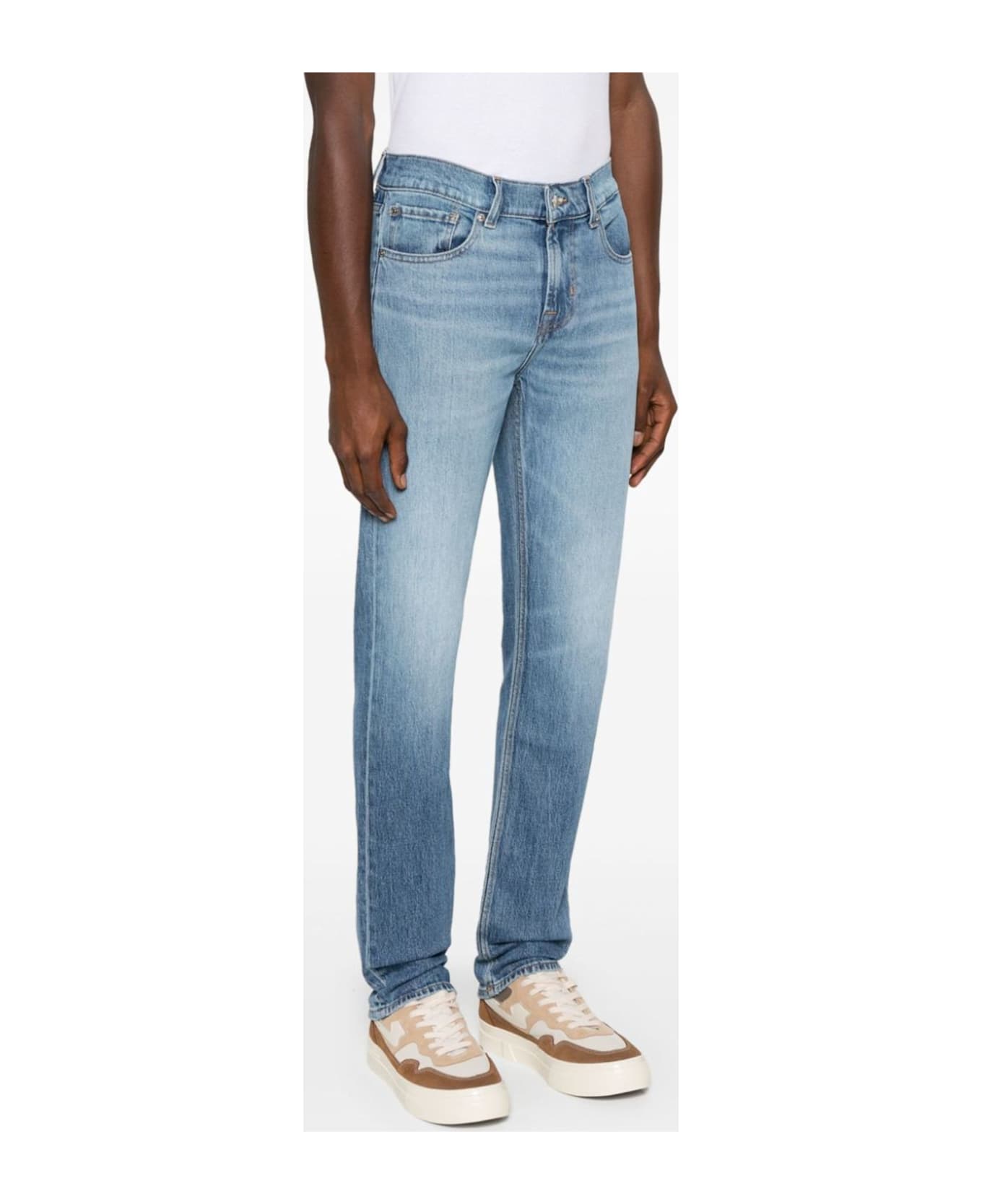 7 For All Mankind Slimmy - Light Blue