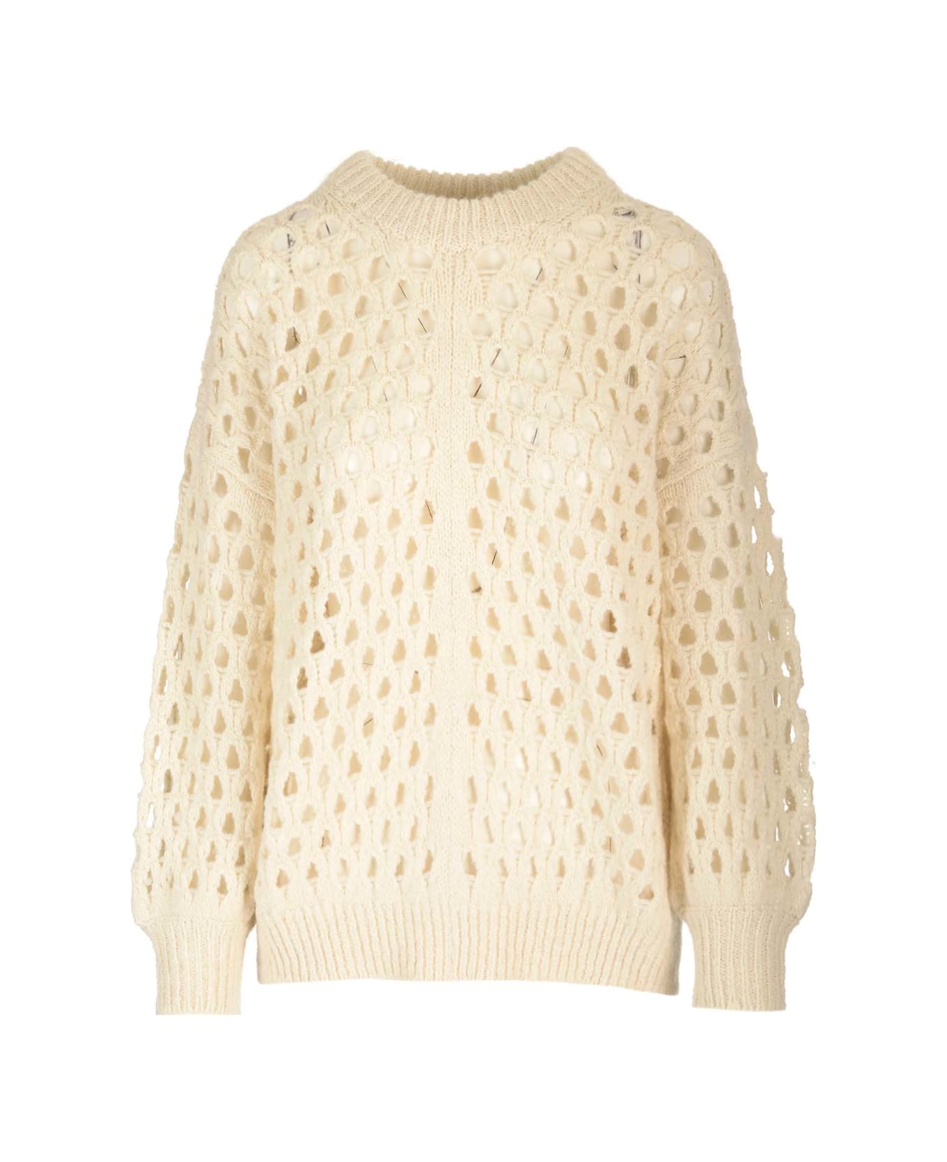Isabel Marant 'tane' Sweater - Beige