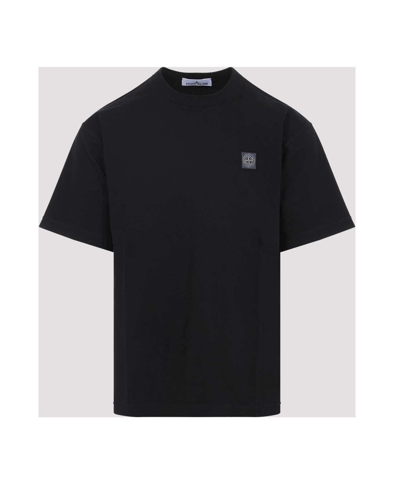 Stone Island Short Sleeves T-shirt - Black