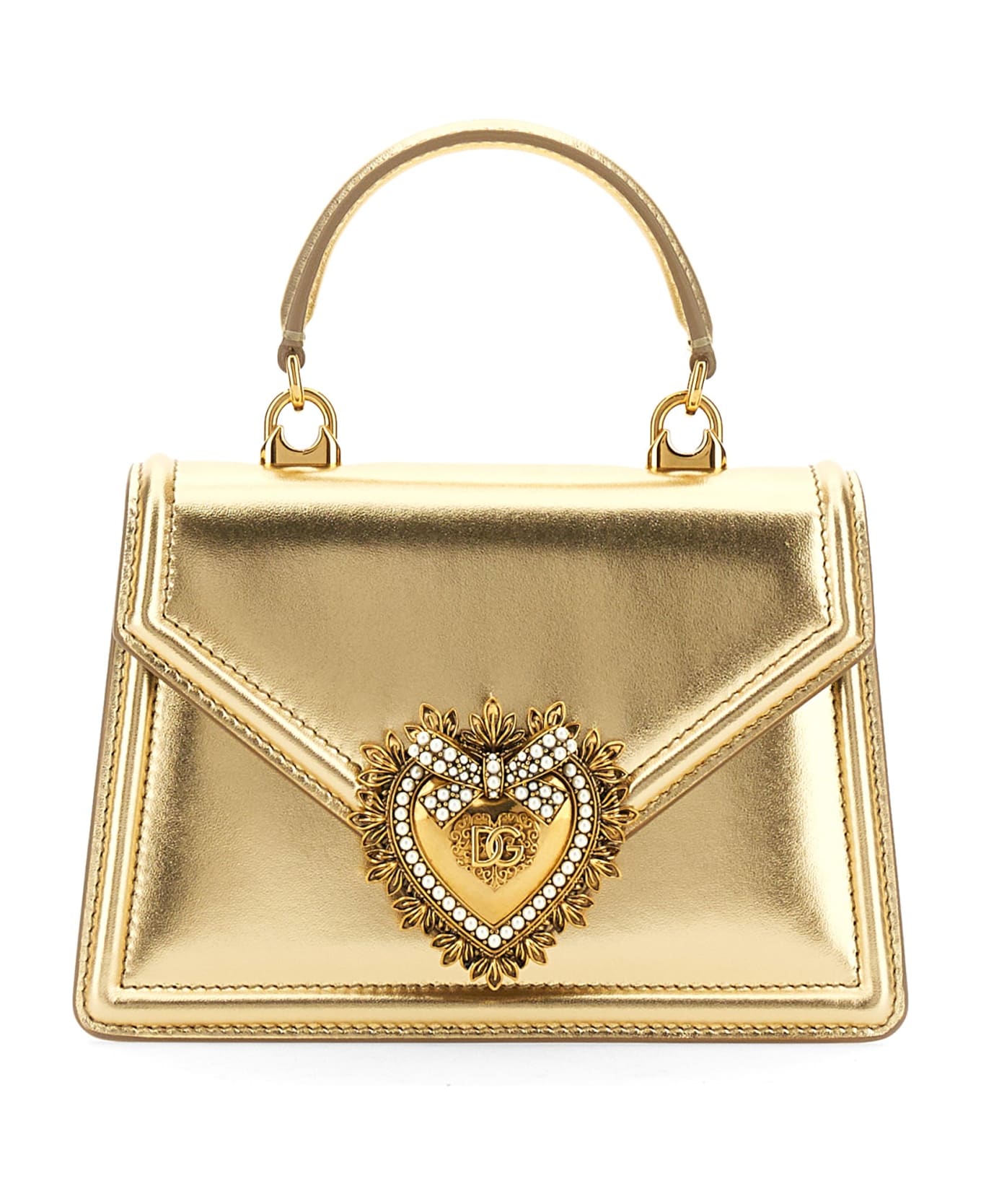 Dolce & Gabbana Devotion Handbag - Gold
