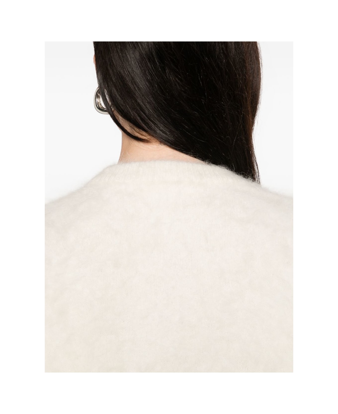 Goat Soft Goat Crewneck Sweater - White