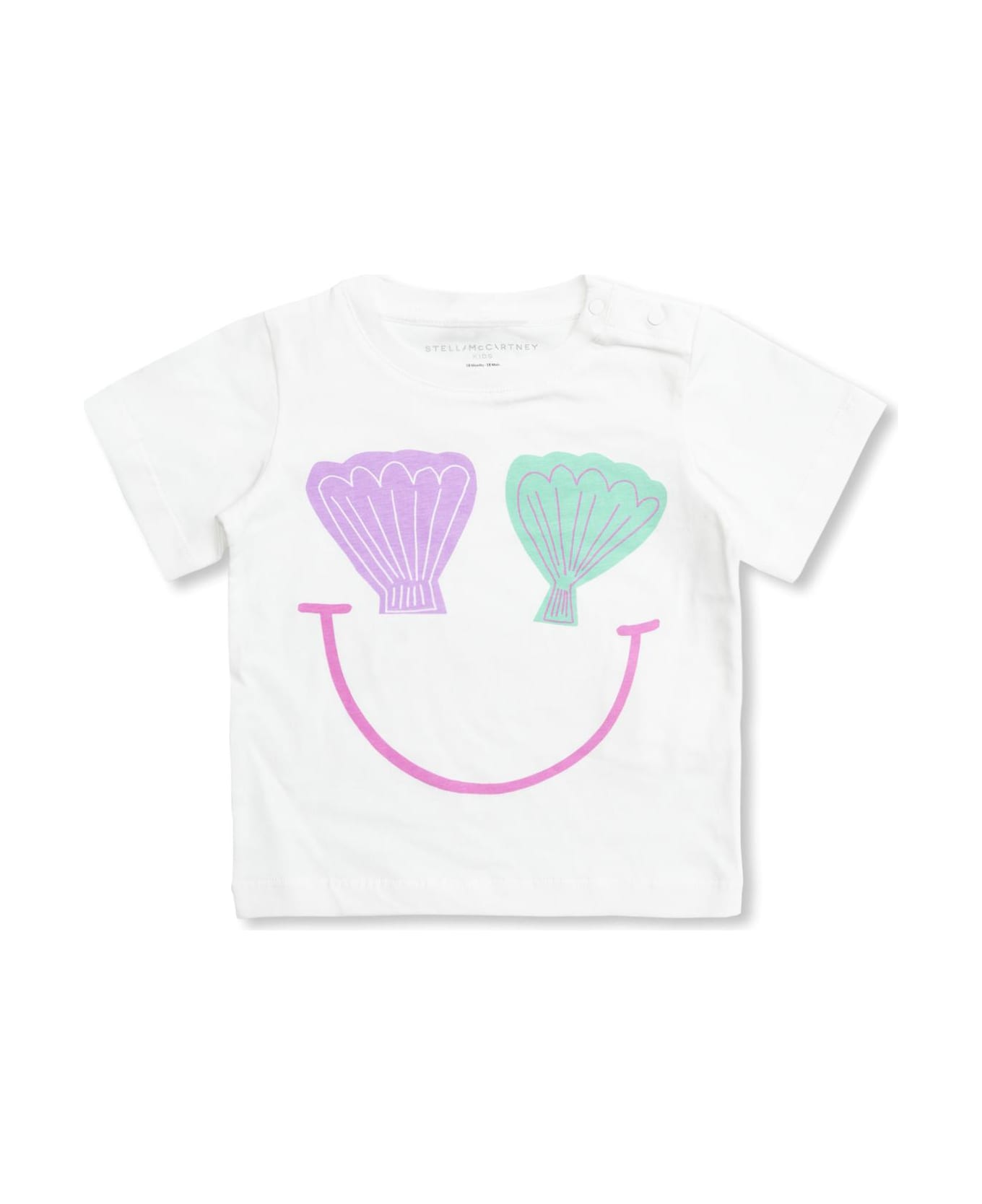 Stella McCartney Kids Printed T-shirt - Avorio