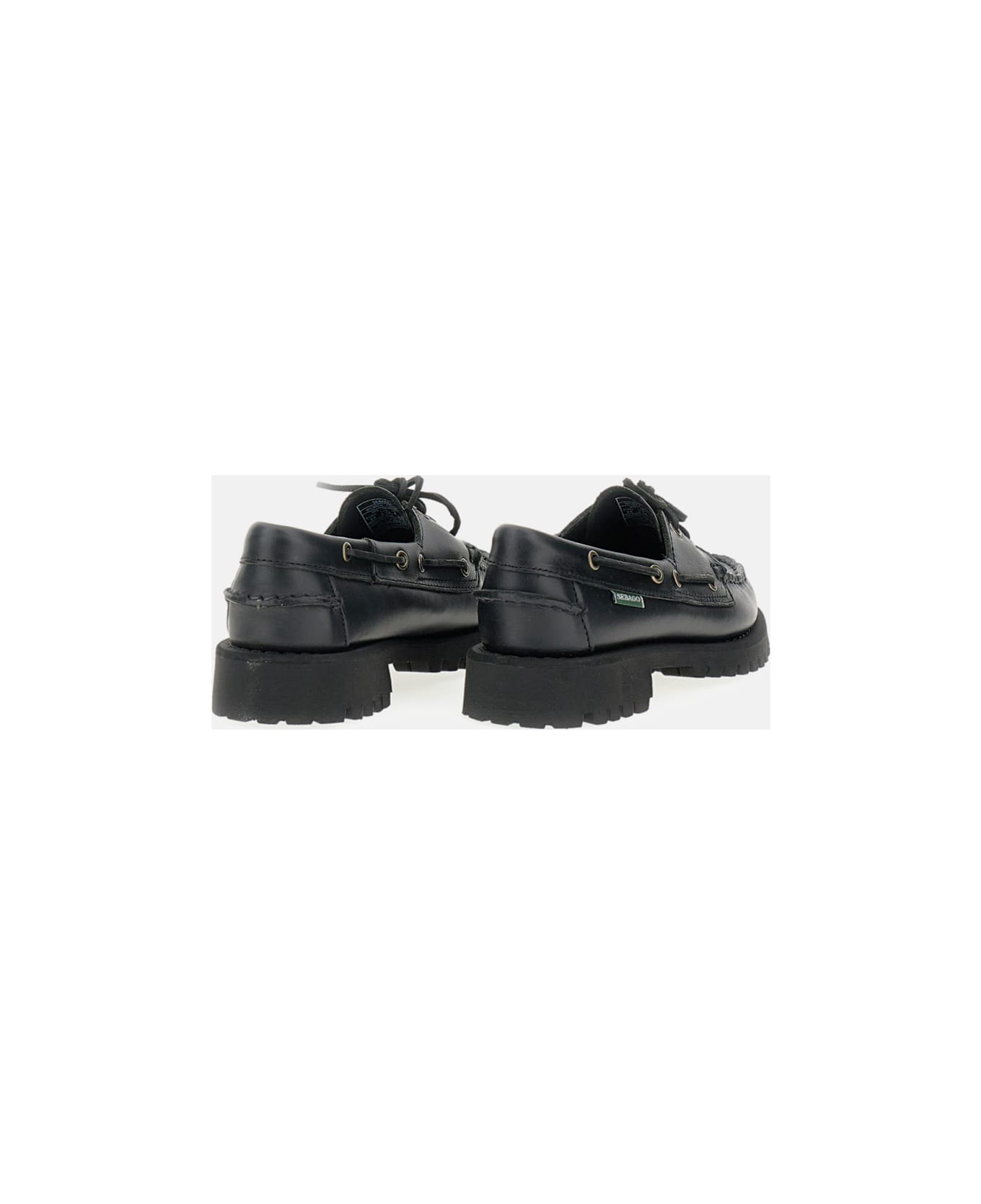 Sebago Ranger Waxy Moccasin - Black